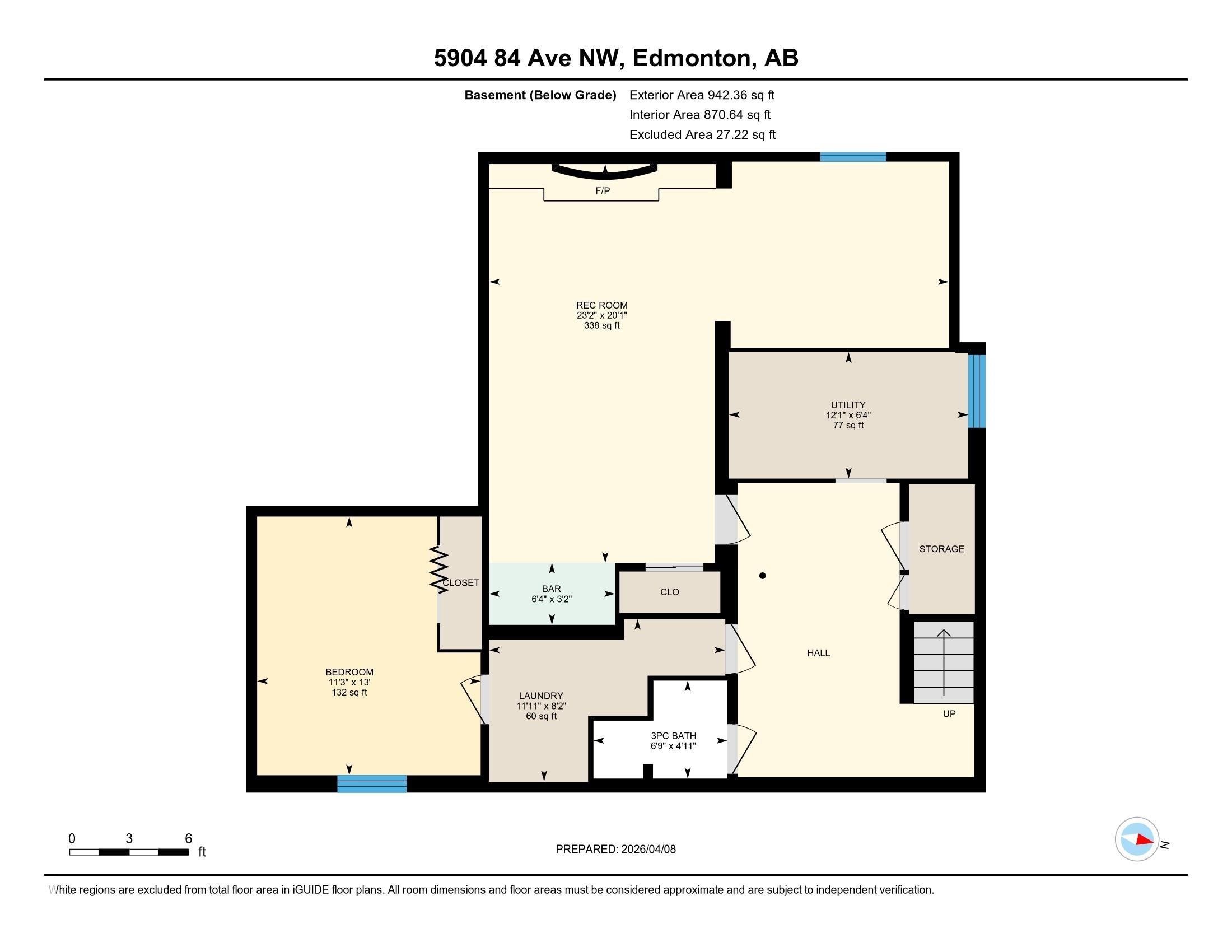 Floor plan - 5904 84 Avenue, Edmonton, AB - Other