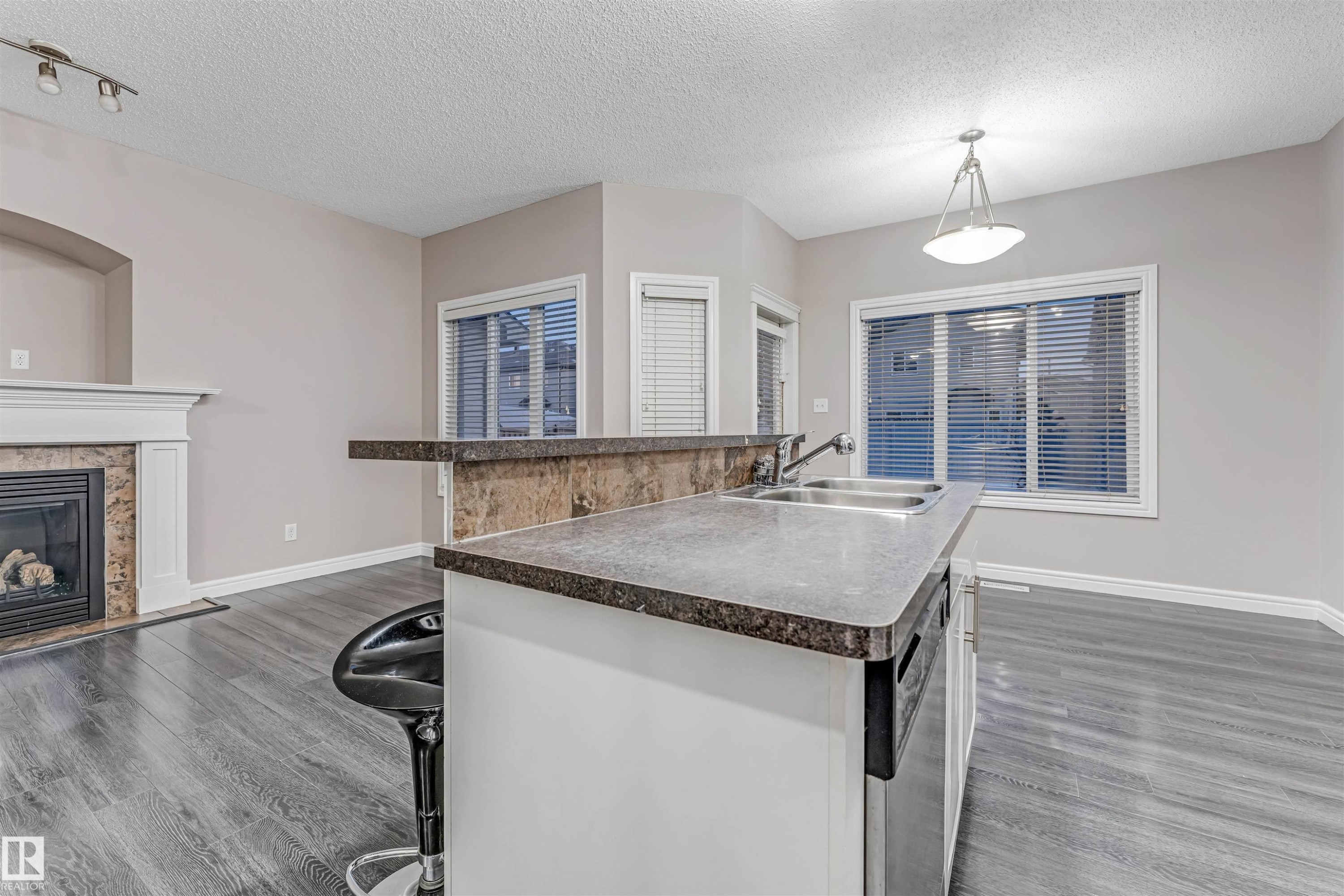 2929 16A Avenue, Edmonton, AB - Indoor With Fireplace