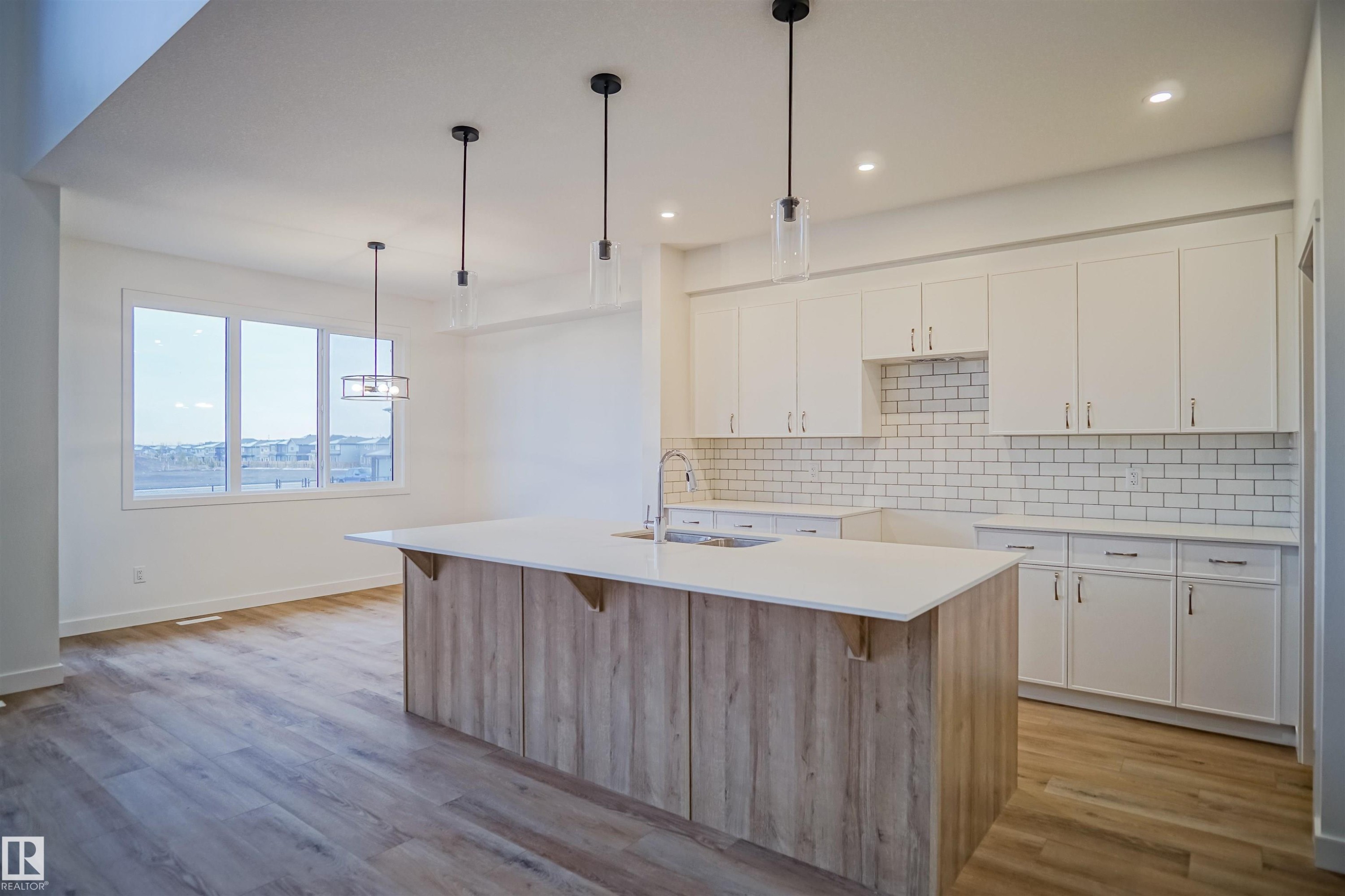 22940 82 Avenue, Edmonton, AB - Indoor Photo Showing Kitchen With Upgraded Kitchen