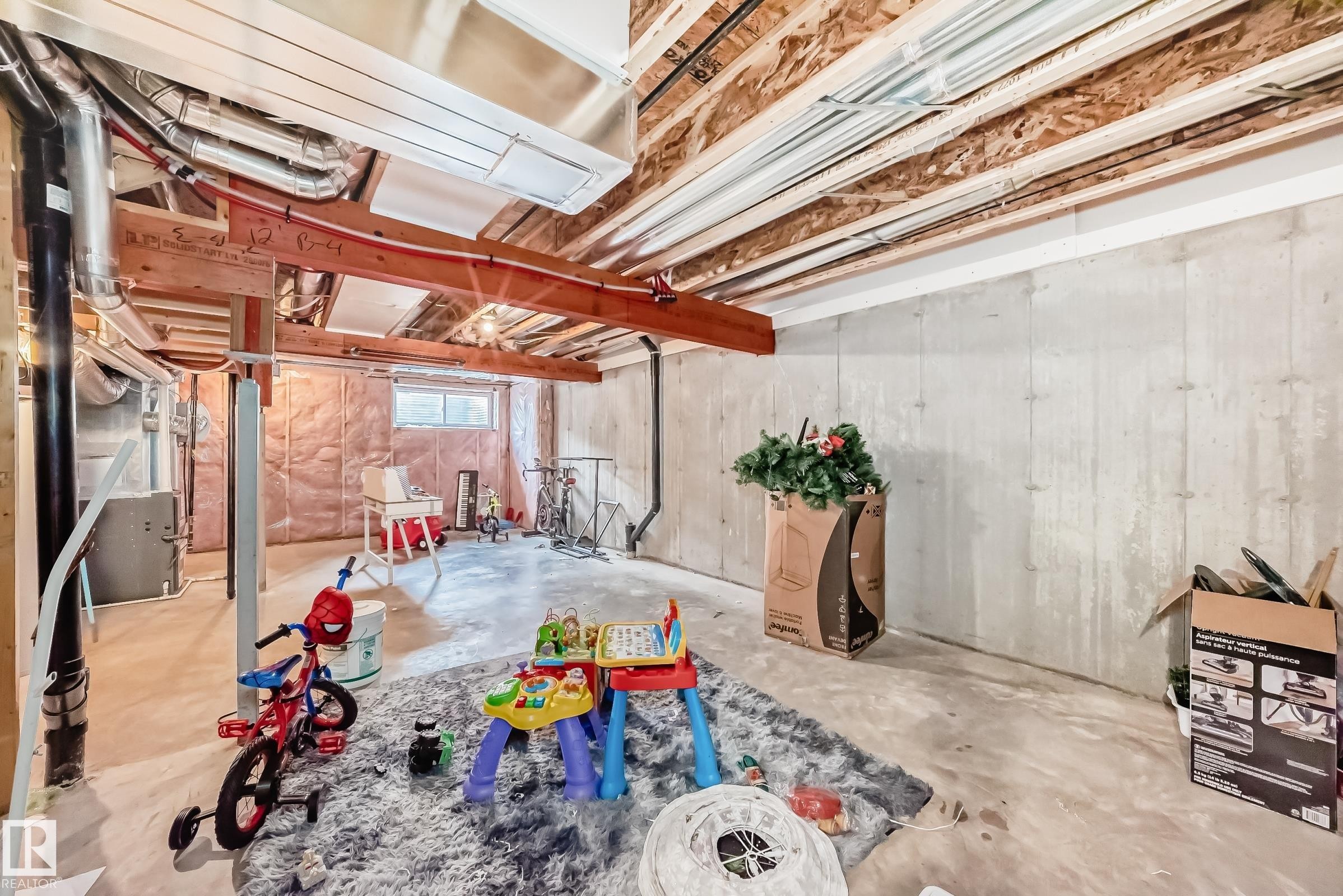 374 Crystallina Nera Drive Nw, Edmonton, AB - Indoor Photo Showing Basement
