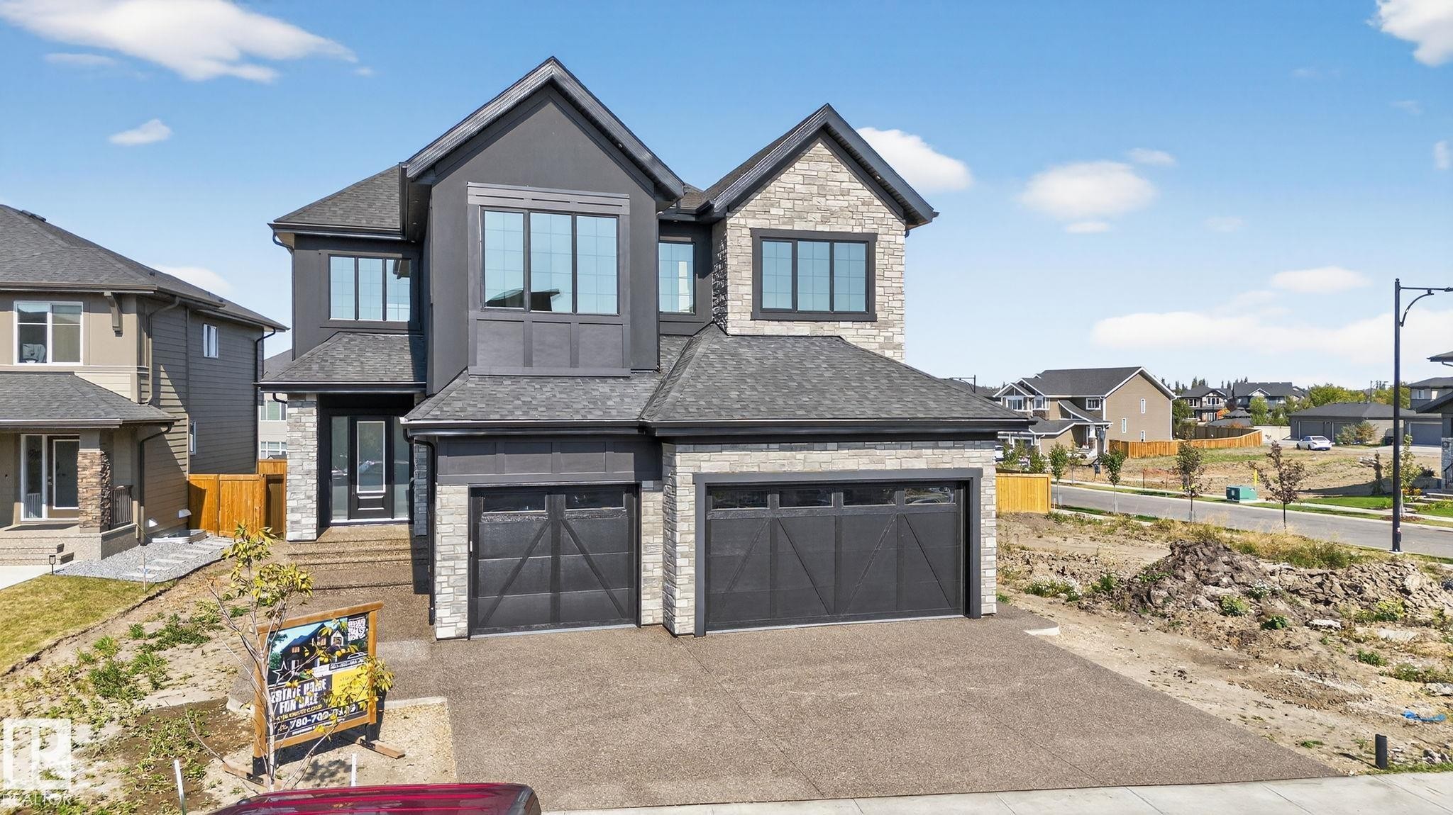 4706 Knight Close, Edmonton, AB - Outdoor With Facade