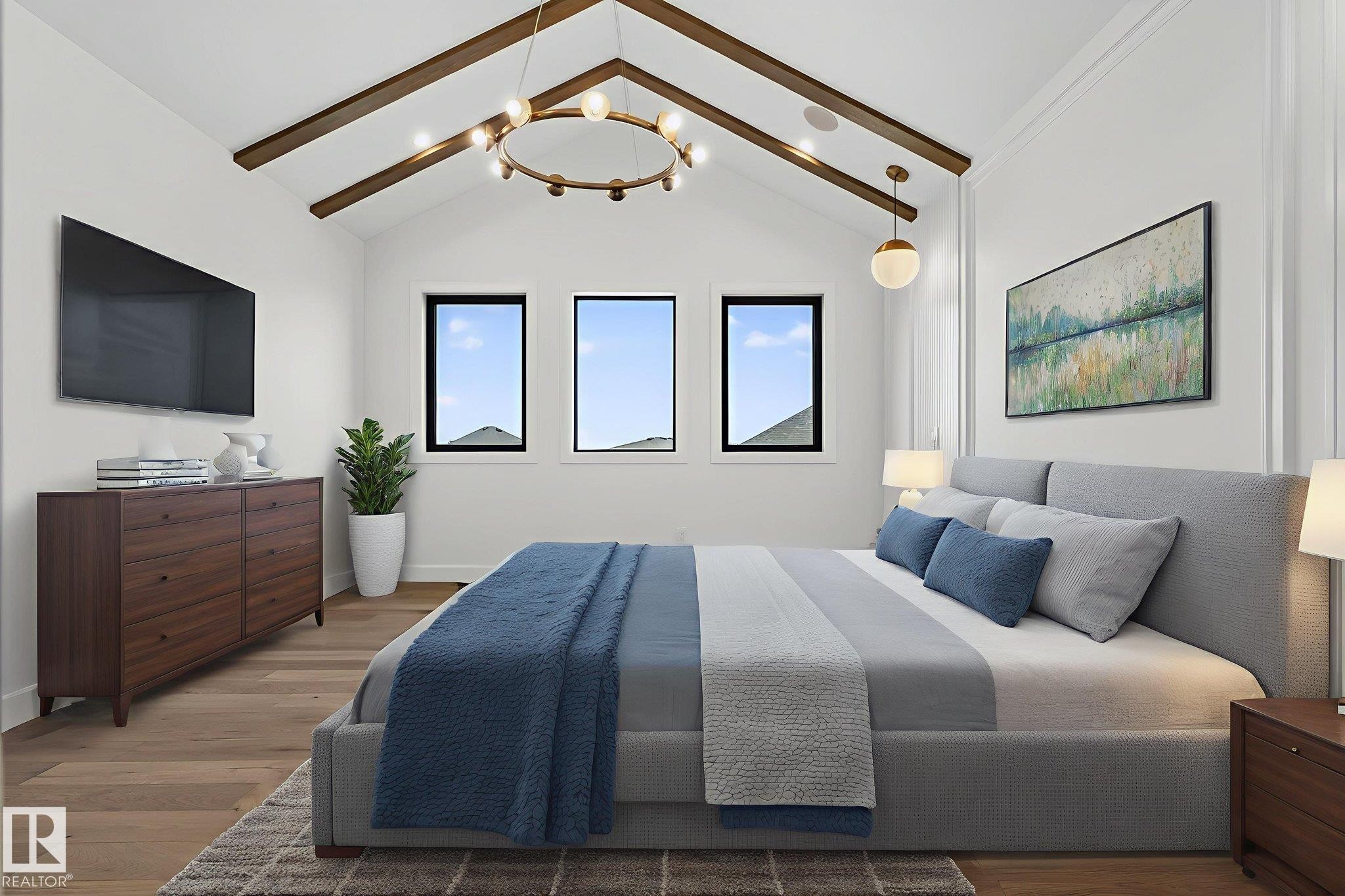 4706 Knight Close, Edmonton, AB - Indoor Photo Showing Bedroom