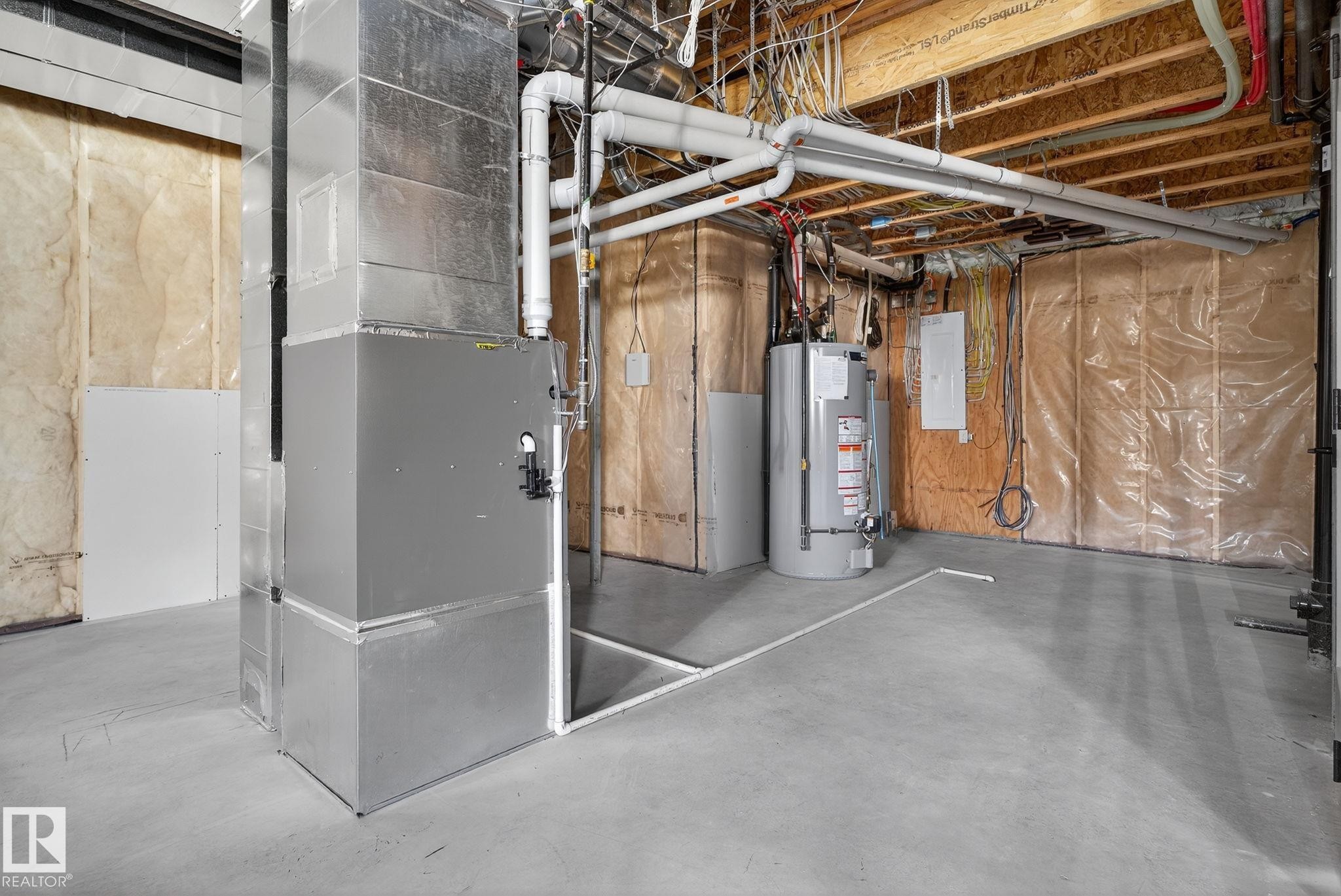 4706 Knight Close, Edmonton, AB - Indoor Photo Showing Basement