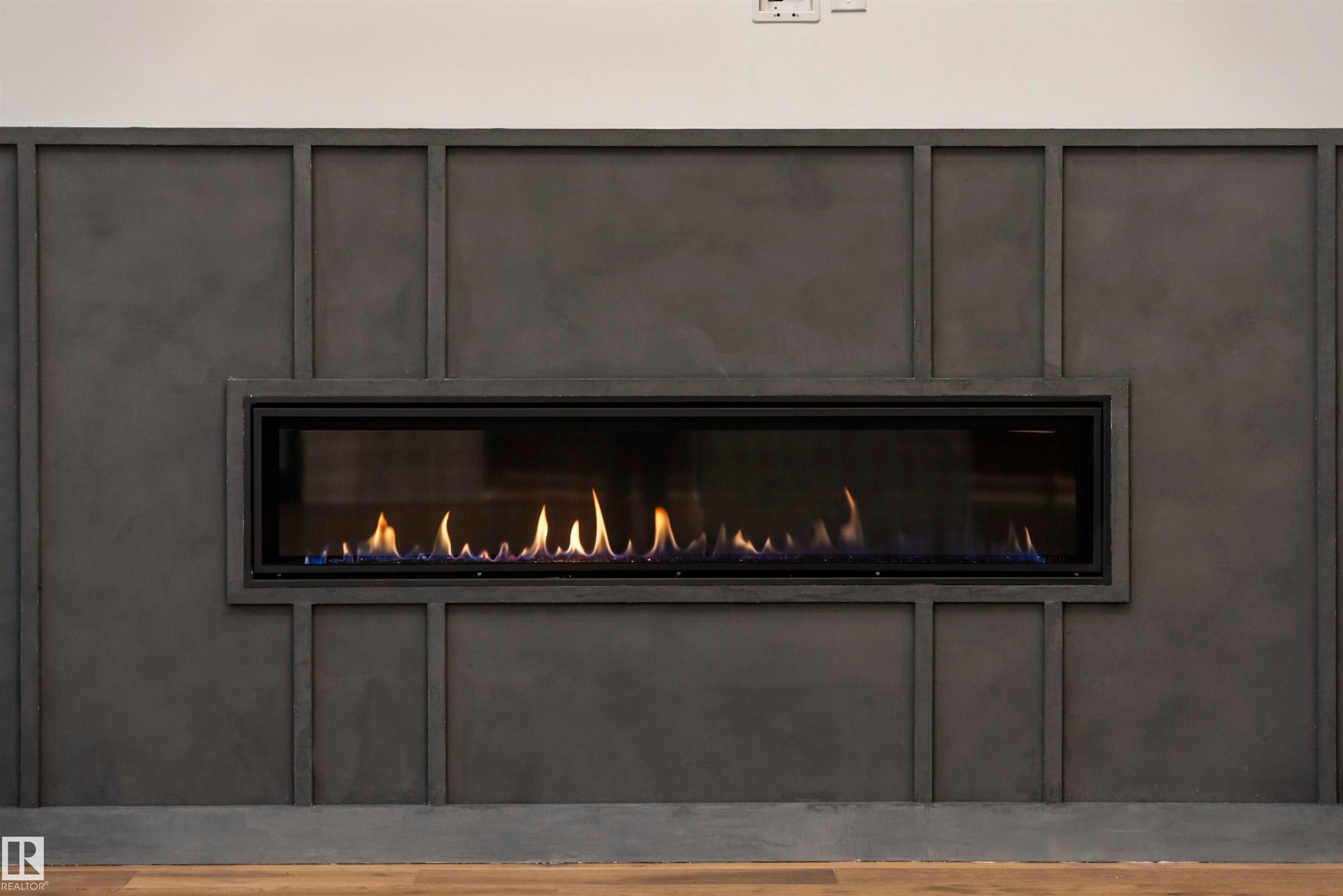 4712 Knight Close, Edmonton, AB - Indoor With Fireplace