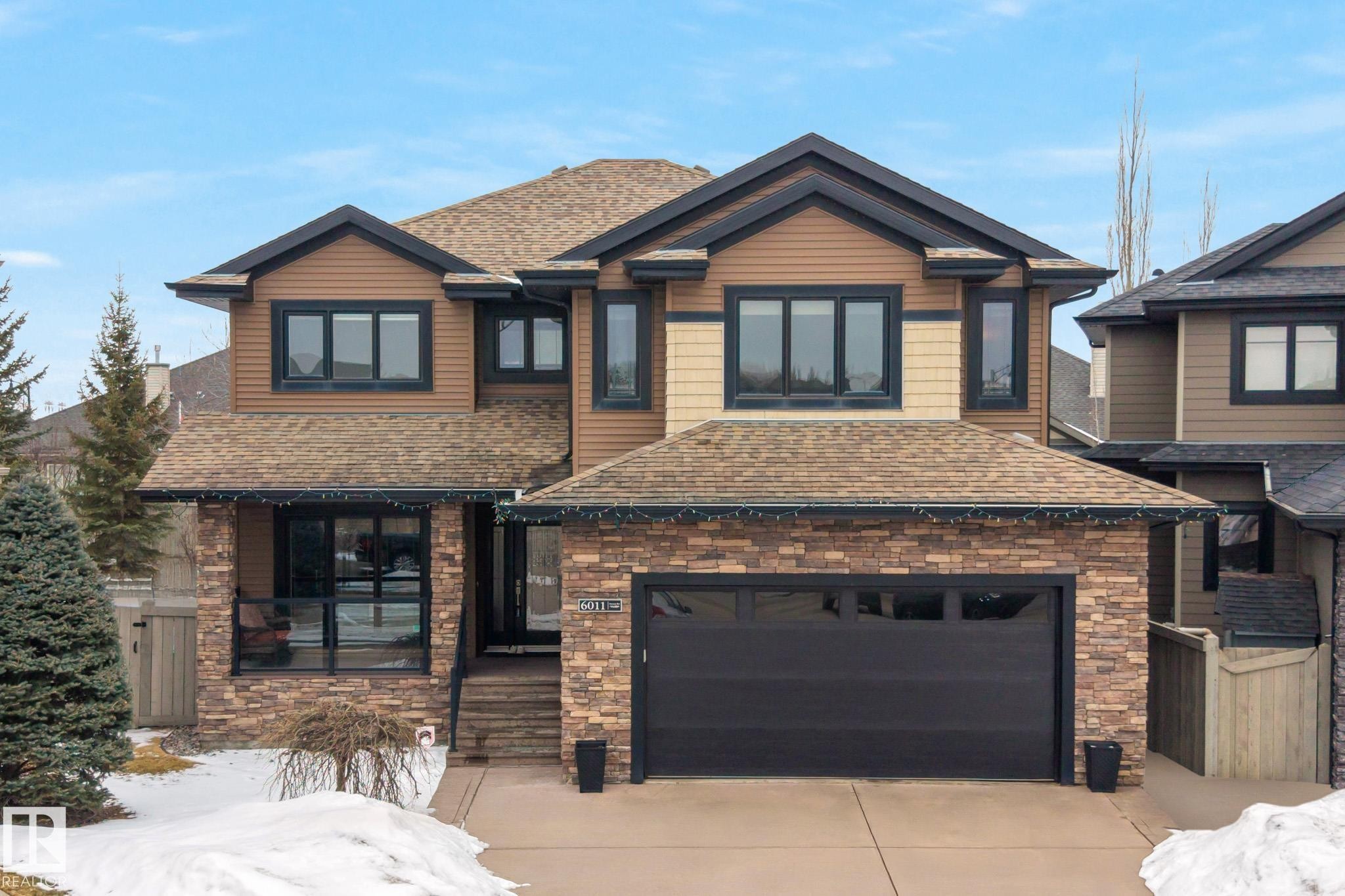 6011 Maynard Way, Edmonton, AB - Outdoor With Facade
