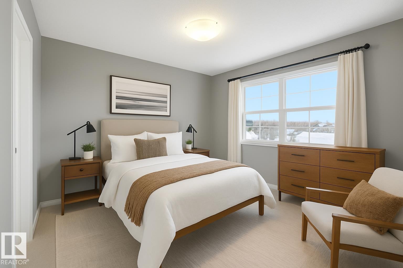 4033 Orchards Drive, Edmonton, AB - Indoor Photo Showing Bedroom