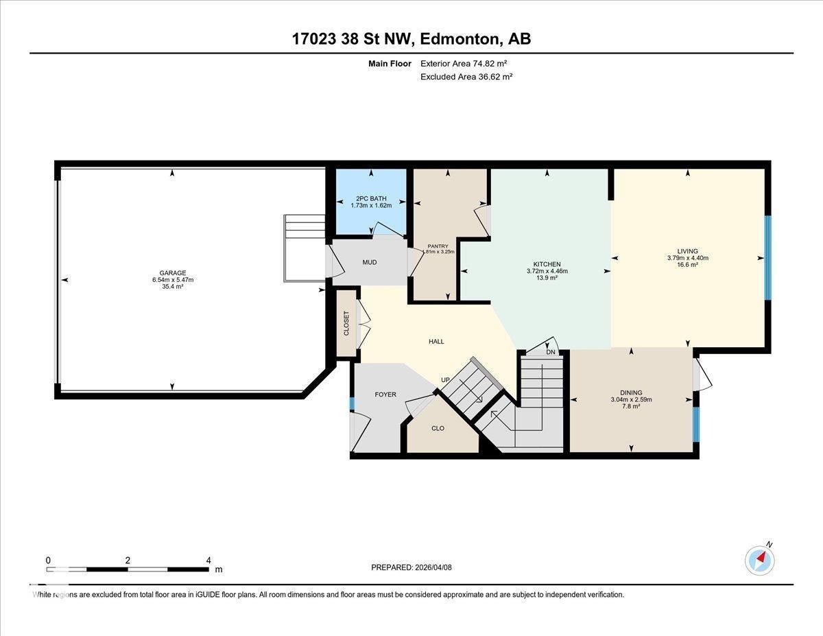 Floor plan - 17023 38 Street Nw, Edmonton, AB - Other