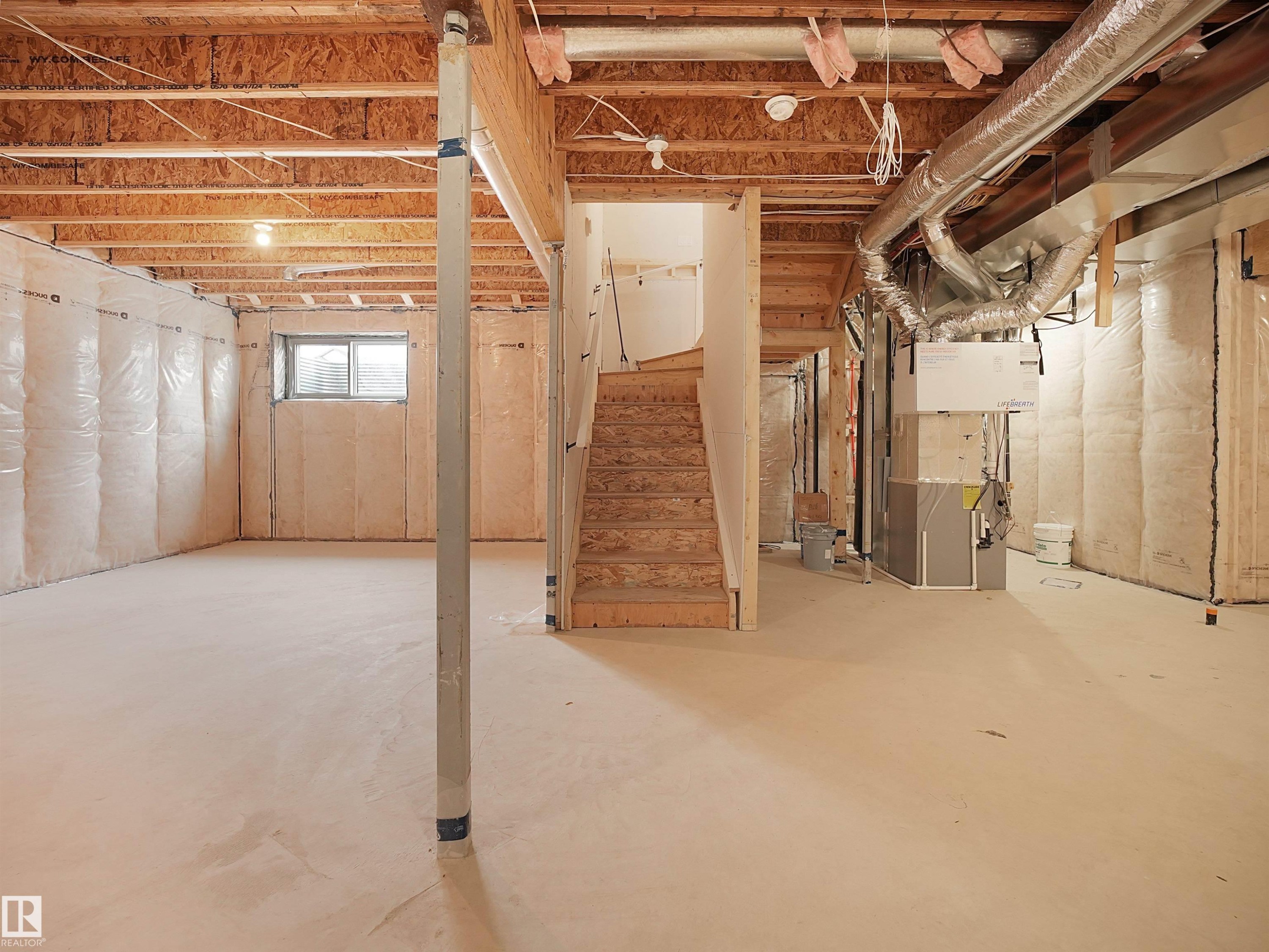 165 Edgewater Circle, Leduc, AB - Indoor Photo Showing Basement
