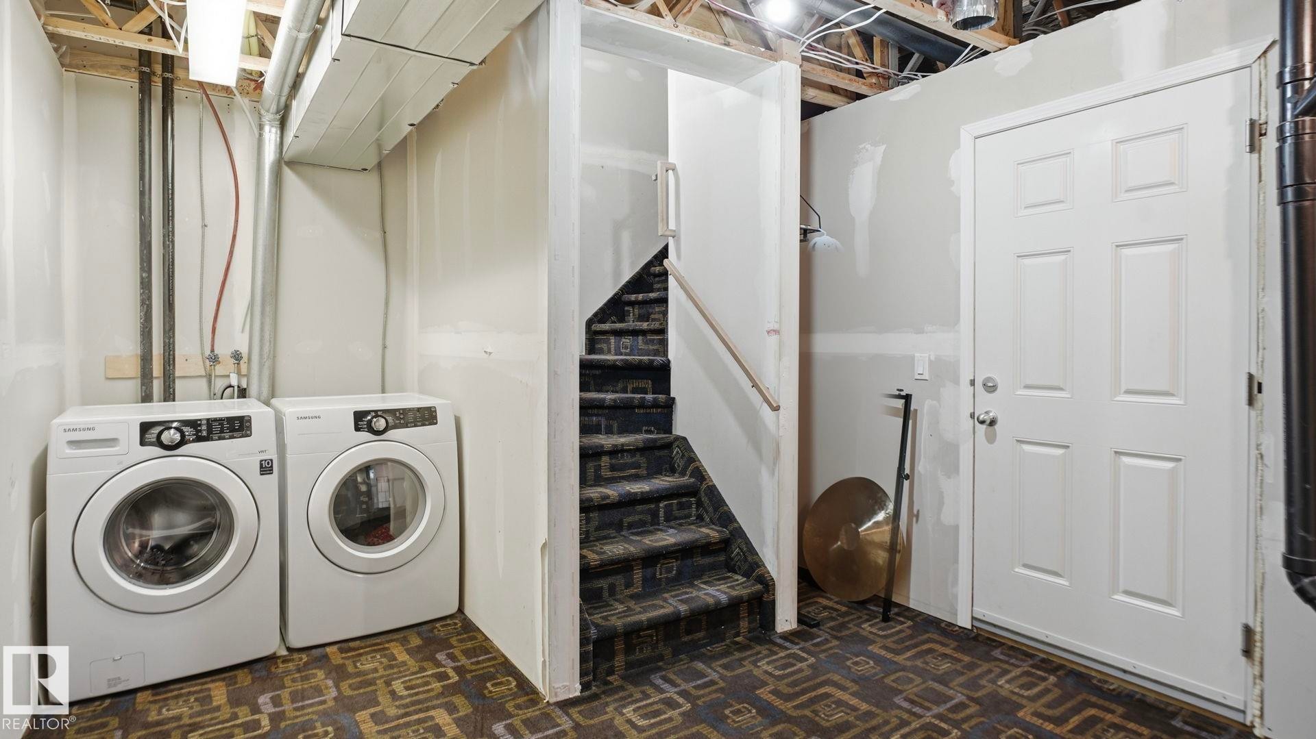 169 1804 70 St, Edmonton, AB - Indoor Photo Showing Laundry Room