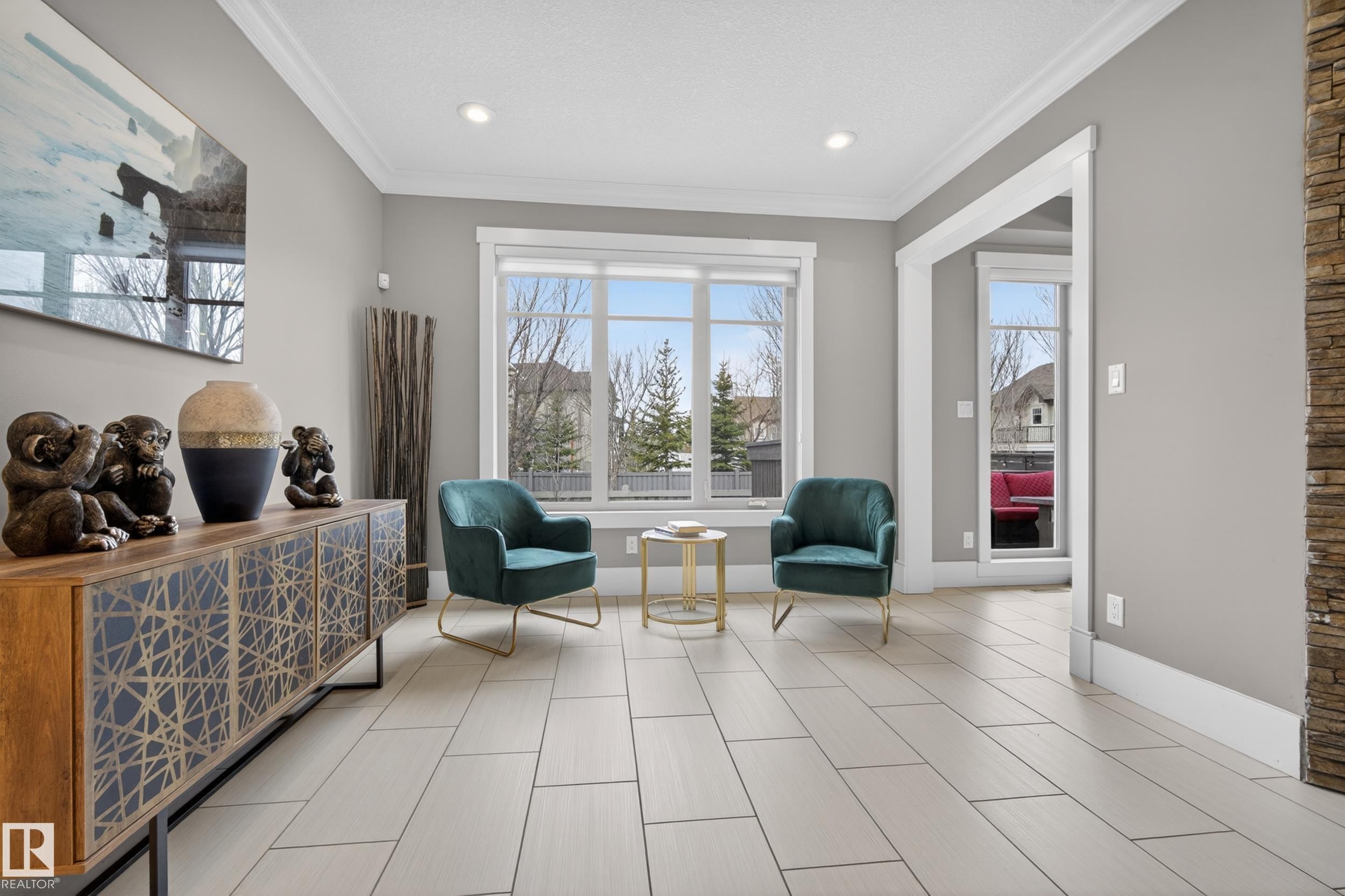 2003 Ainslie Link Link, Edmonton, AB - Indoor With Fireplace