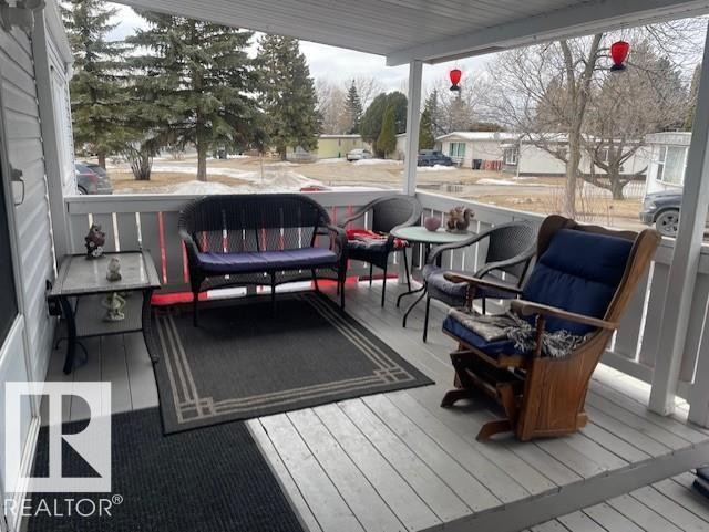 46 Round Road, Edmonton, AB - Outdoor With Deck Patio Veranda With Exterior