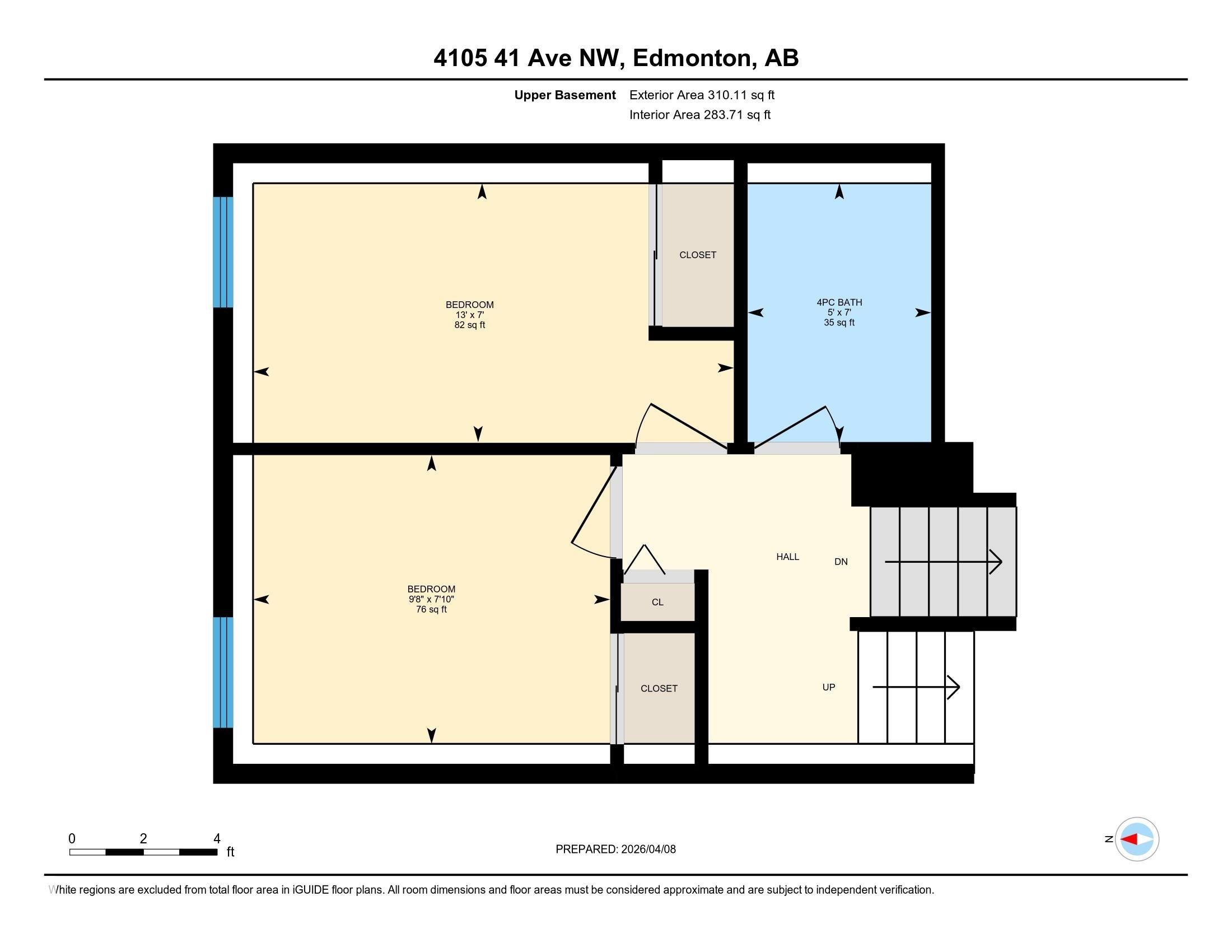 Floor plan - 4105 41 Avenue, Edmonton, AB - Other