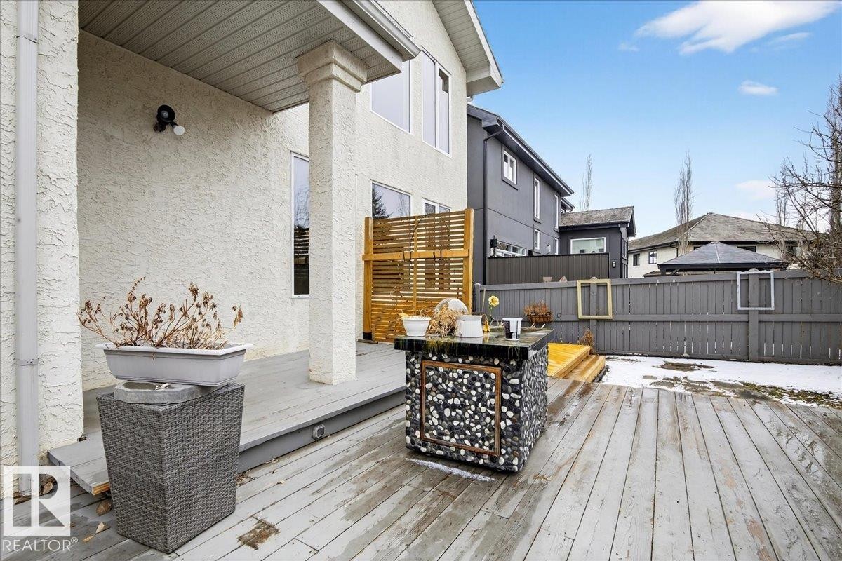 1004 Downey Way, Edmonton, AB - Outdoor With Deck Patio Veranda With Exterior