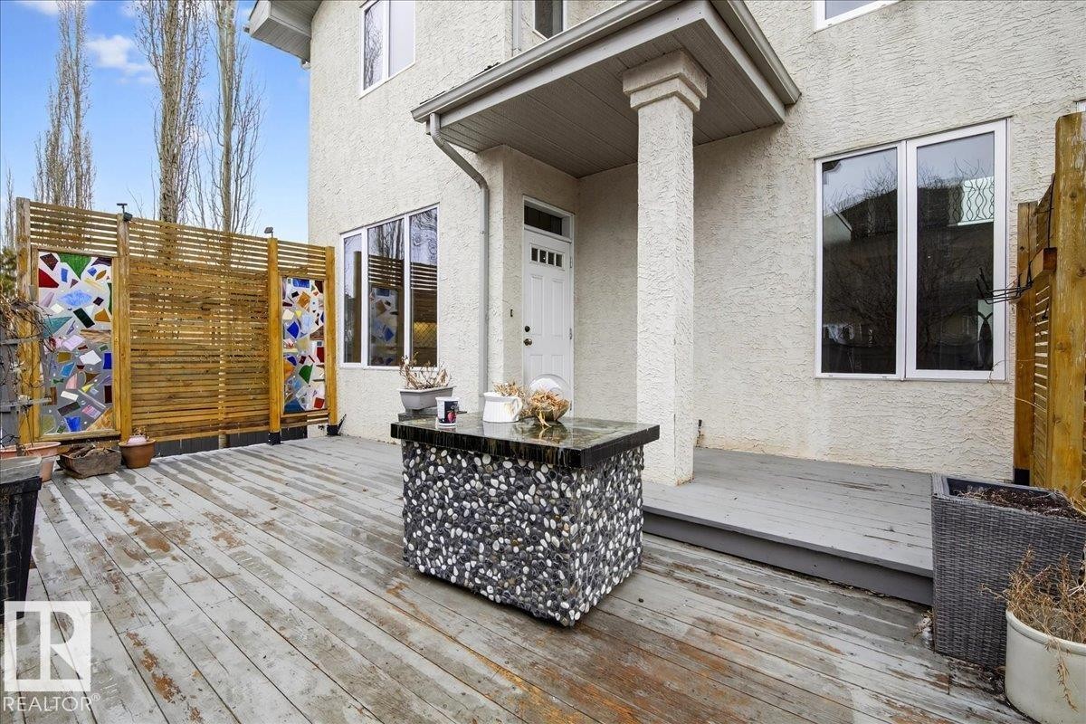 1004 Downey Way, Edmonton, AB - Outdoor With Deck Patio Veranda With Exterior
