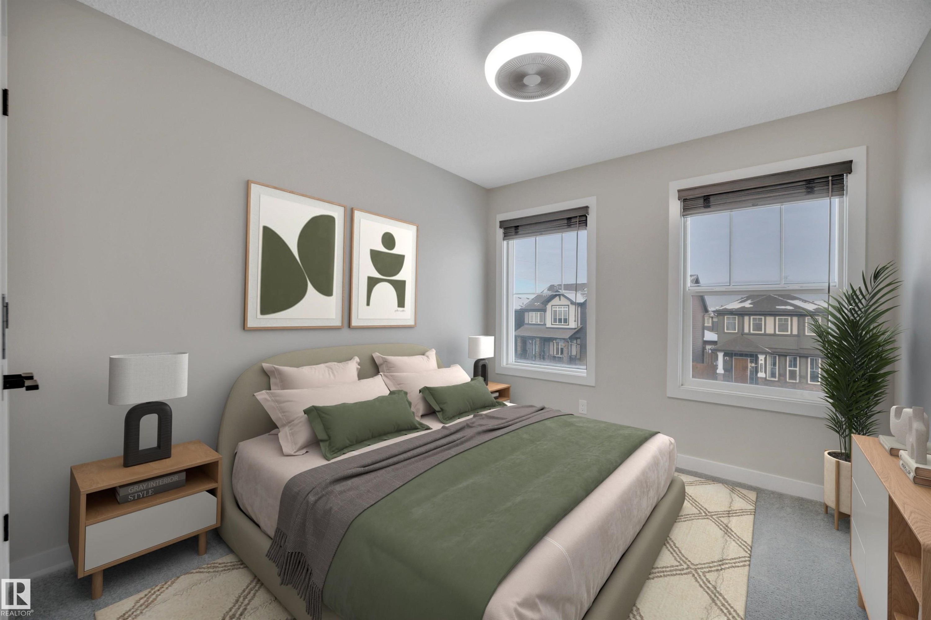 8021 Orchards Green, Edmonton, AB - Indoor Photo Showing Bedroom