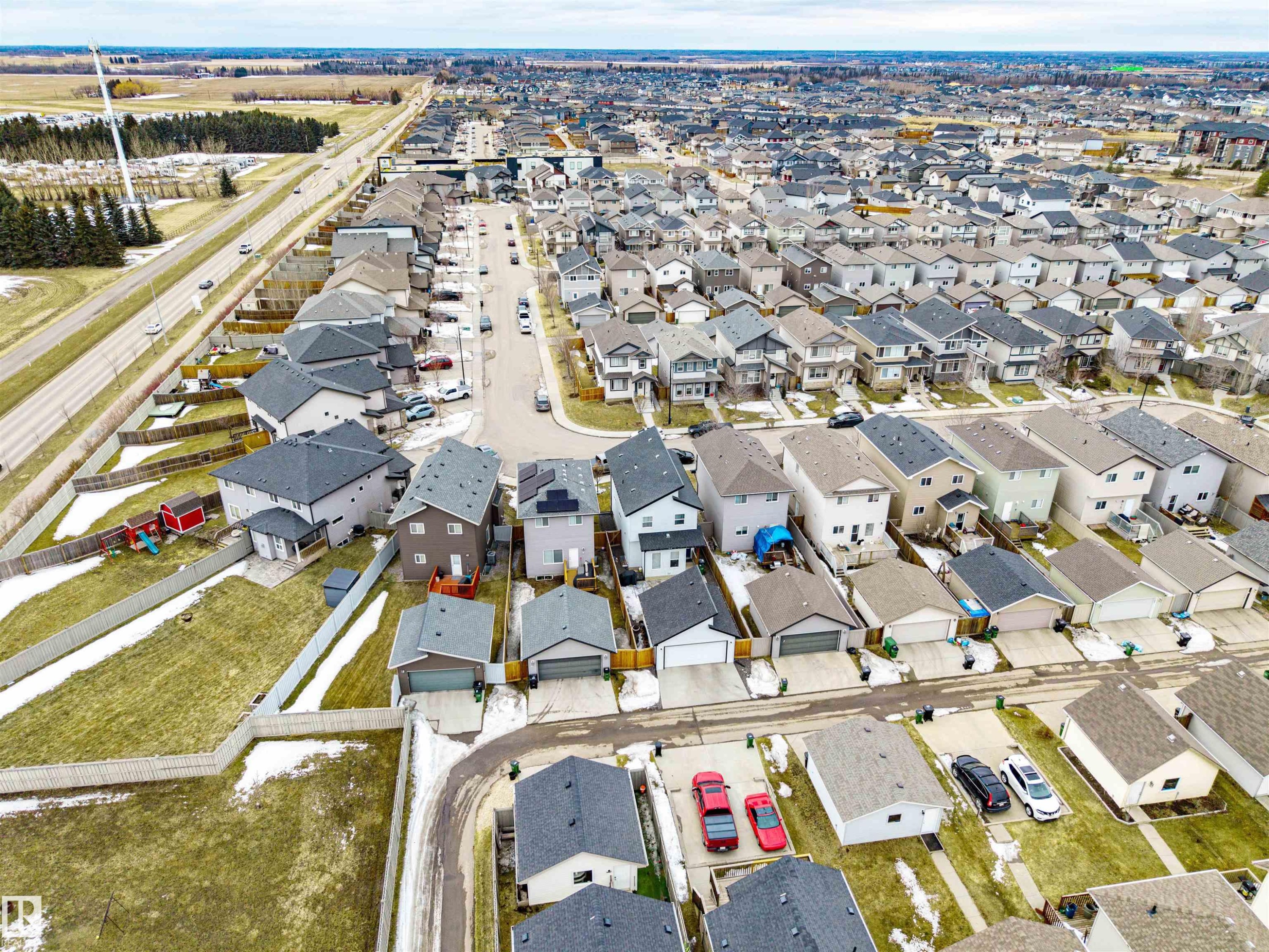 7123 Cardinal Way, Edmonton, AB - Outdoor With View