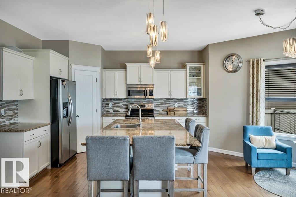 1 Rosemount, Beaumont, AB - Indoor Photo Showing Kitchen With Upgraded Kitchen