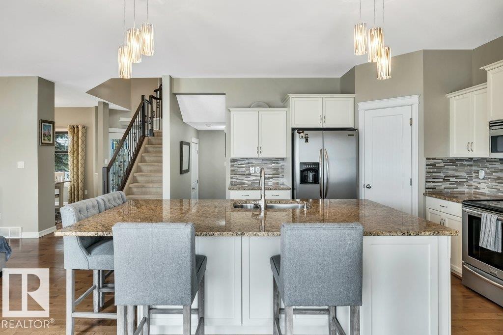 1 Rosemount, Beaumont, AB - Indoor Photo Showing Kitchen With Upgraded Kitchen