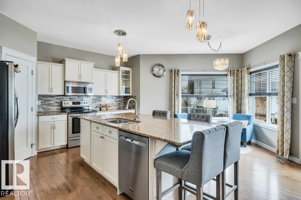 1 Rosemount, Beaumont, AB - Indoor Photo Showing Kitchen With Upgraded Kitchen