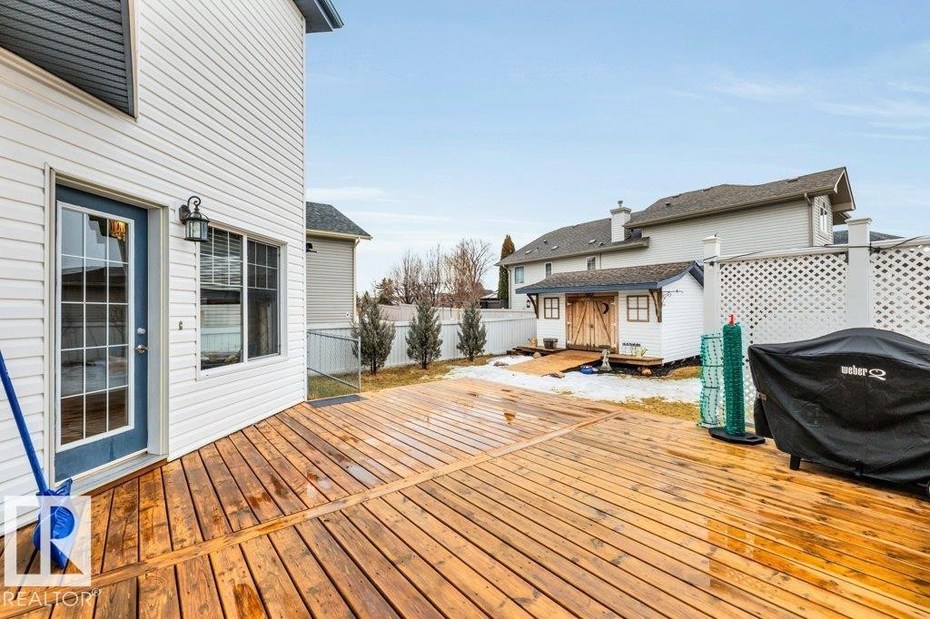 1 Rosemount, Beaumont, AB - Outdoor With Deck Patio Veranda With Exterior
