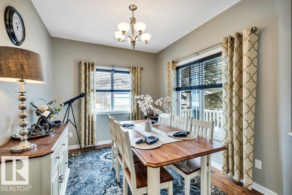 1 Rosemount, Beaumont, AB - Indoor Photo Showing Dining Room