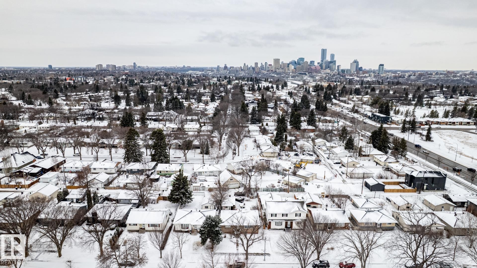 9704 76 Street, Edmonton, AB - Outdoor With View