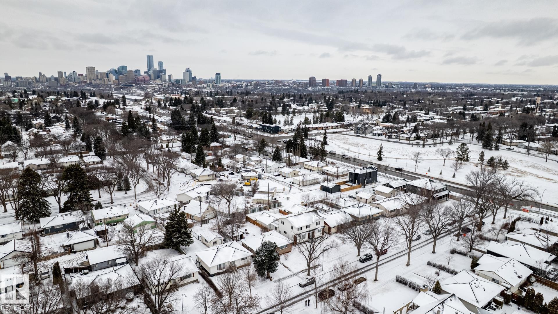 9704 76 Street, Edmonton, AB - Outdoor With View