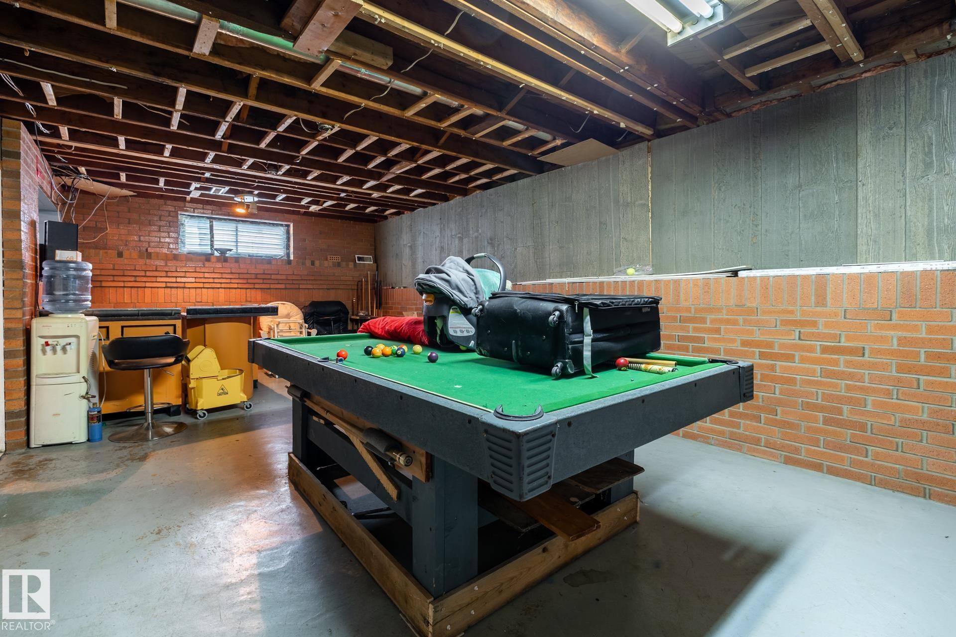 9704 76 Street, Edmonton, AB - Indoor Photo Showing Basement