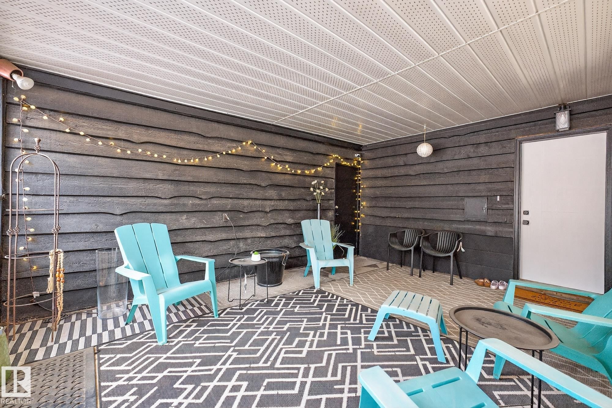 View of patio - 8604 142 Street, Edmonton, AB - With Exterior