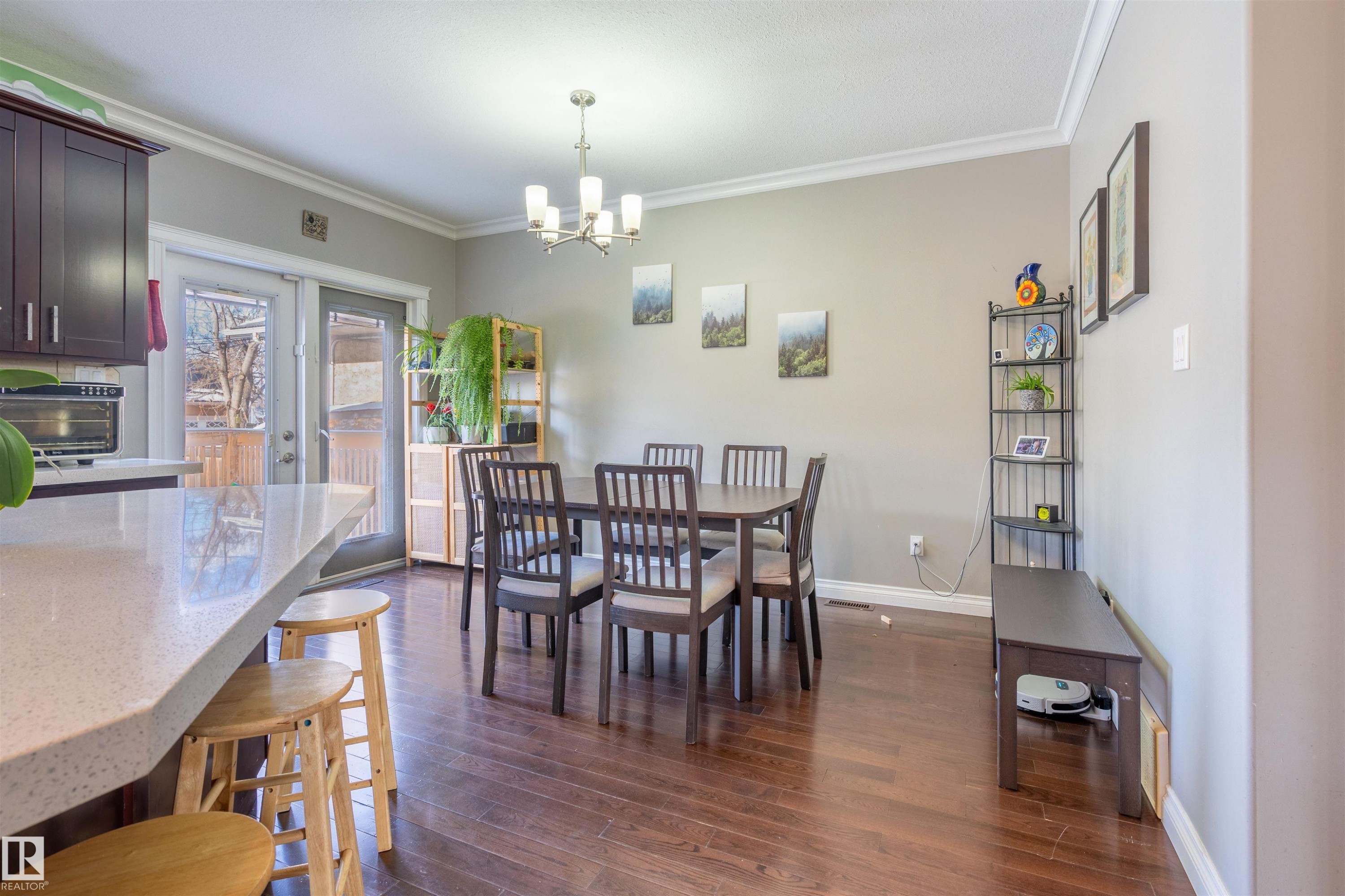 12846 122 Street, Edmonton, AB - Indoor Photo Showing Dining Room