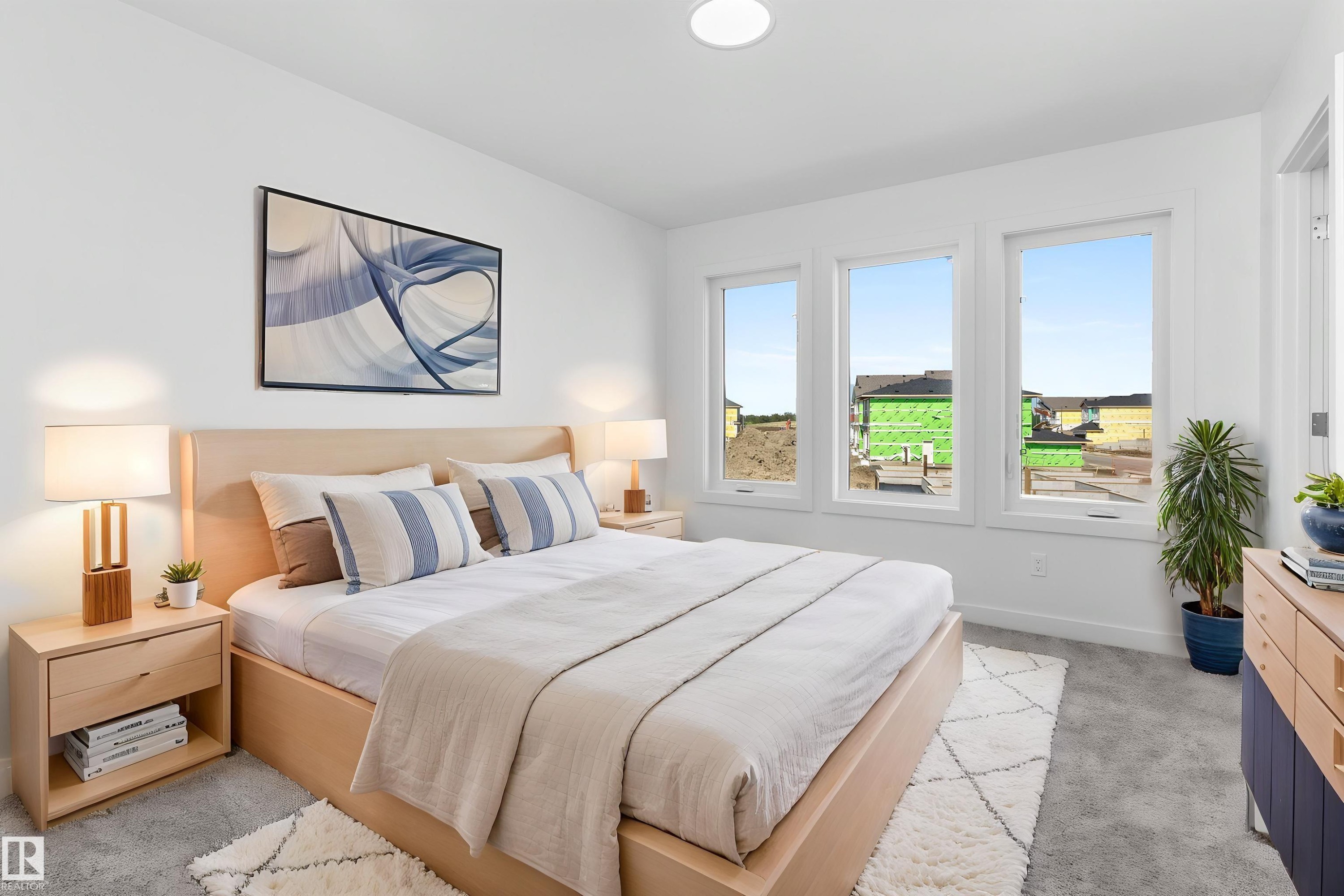 18713 18A Avenue Nw, Edmonton, AB - Indoor Photo Showing Bedroom