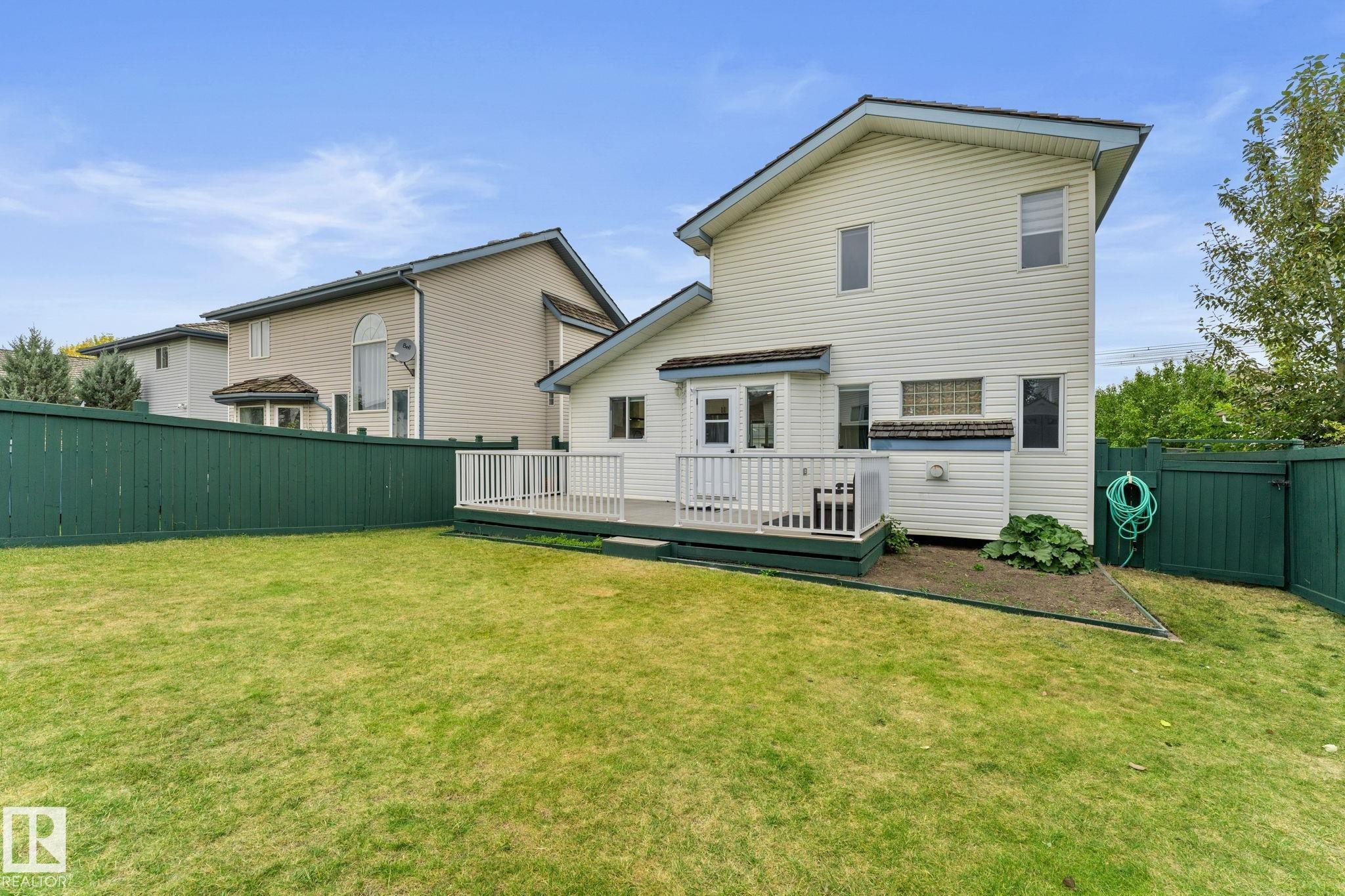362 Blackburn Drive, Edmonton, AB - Outdoor With Deck Patio Veranda With Exterior