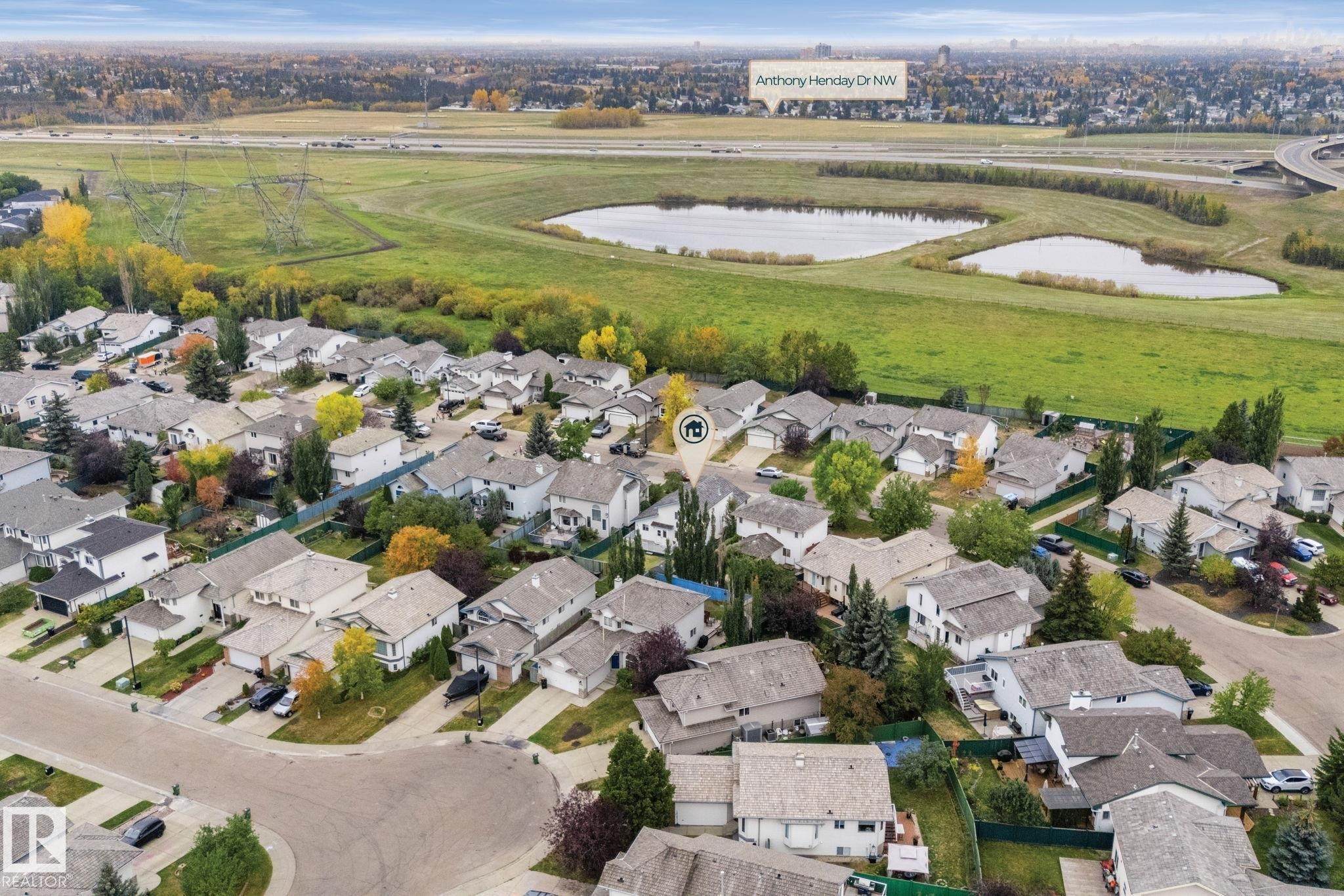 362 Blackburn Drive, Edmonton, AB - Outdoor With View