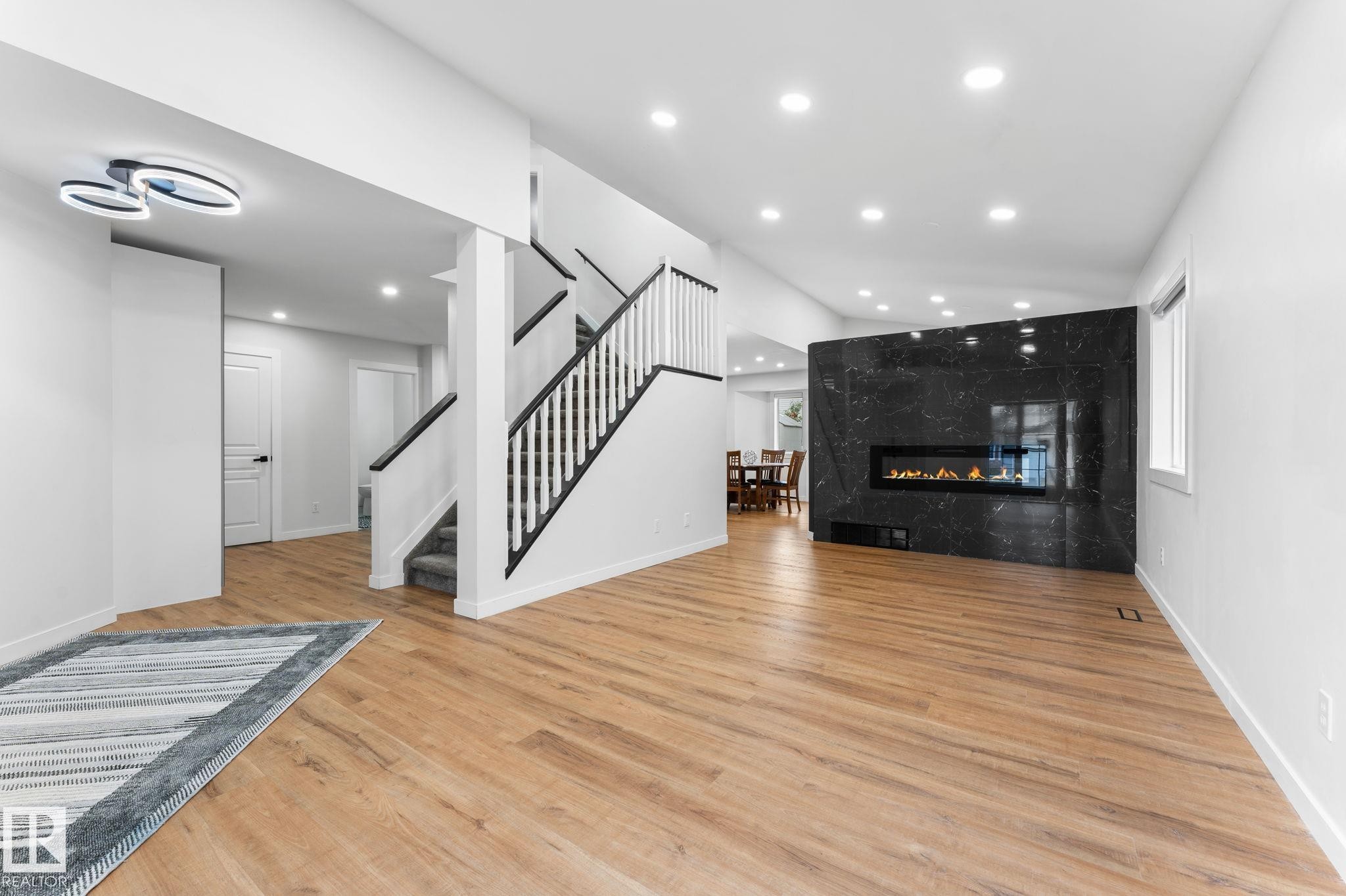 362 Blackburn Drive, Edmonton, AB - Indoor With Fireplace