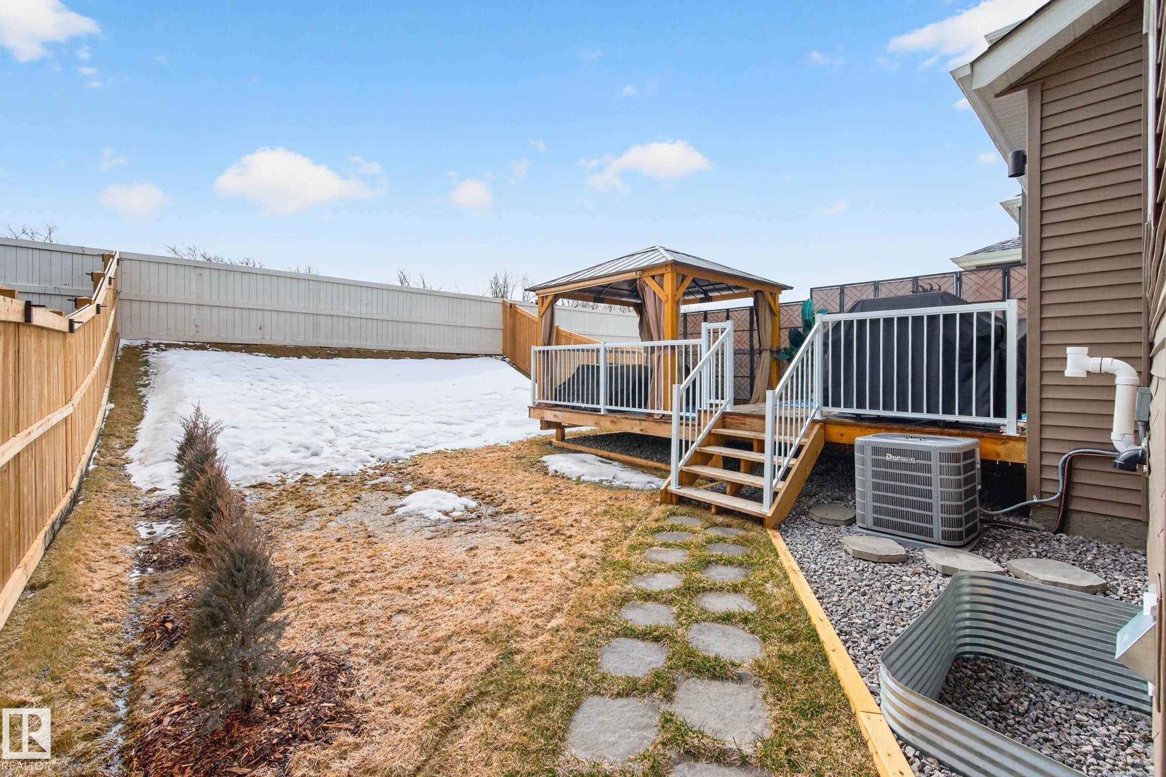 139 Stonehouse Way, Leduc, AB - Outdoor With Deck Patio Veranda