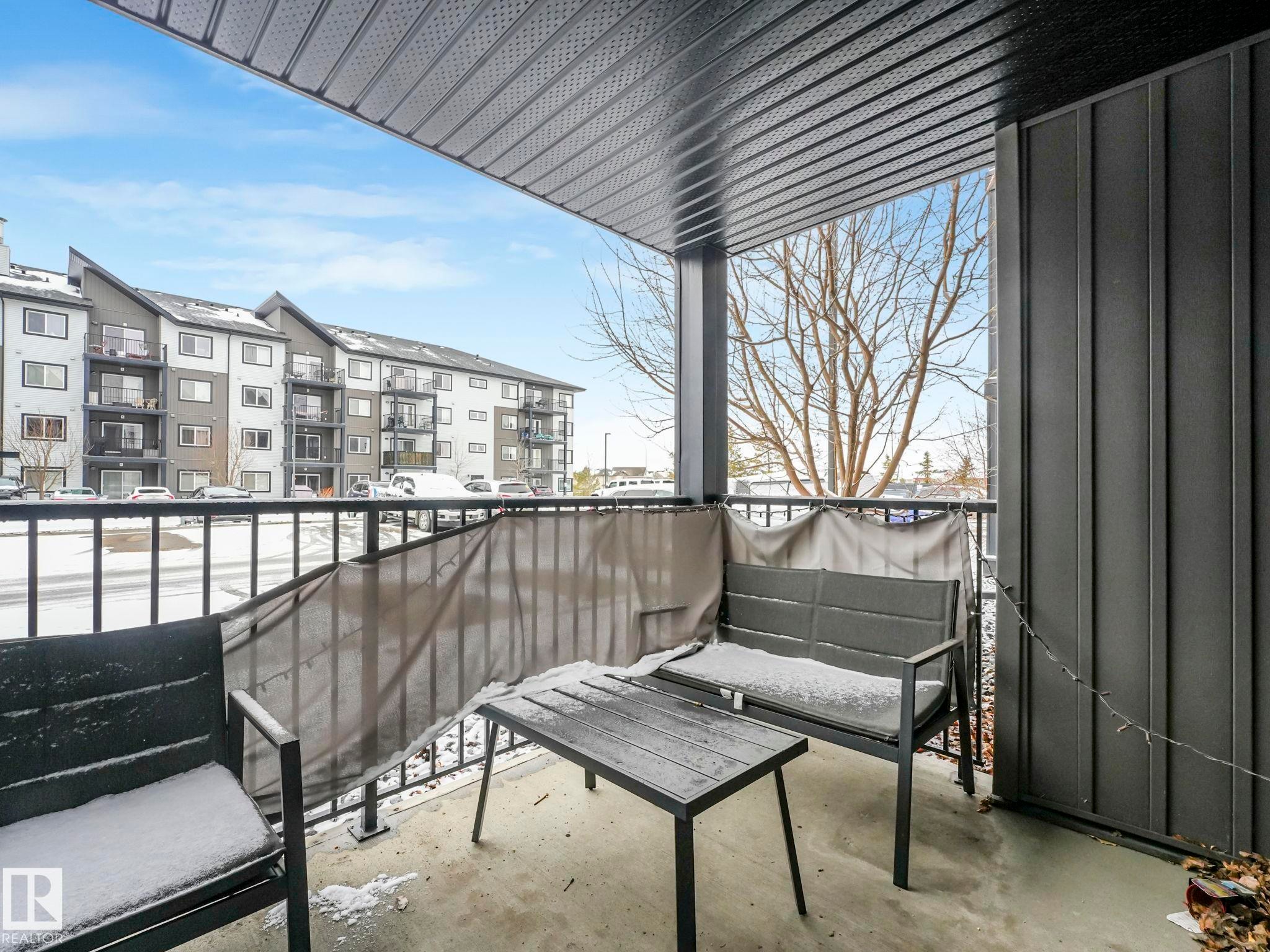 110 508 Albany Way, Edmonton, AB - Outdoor With Balcony With Exterior