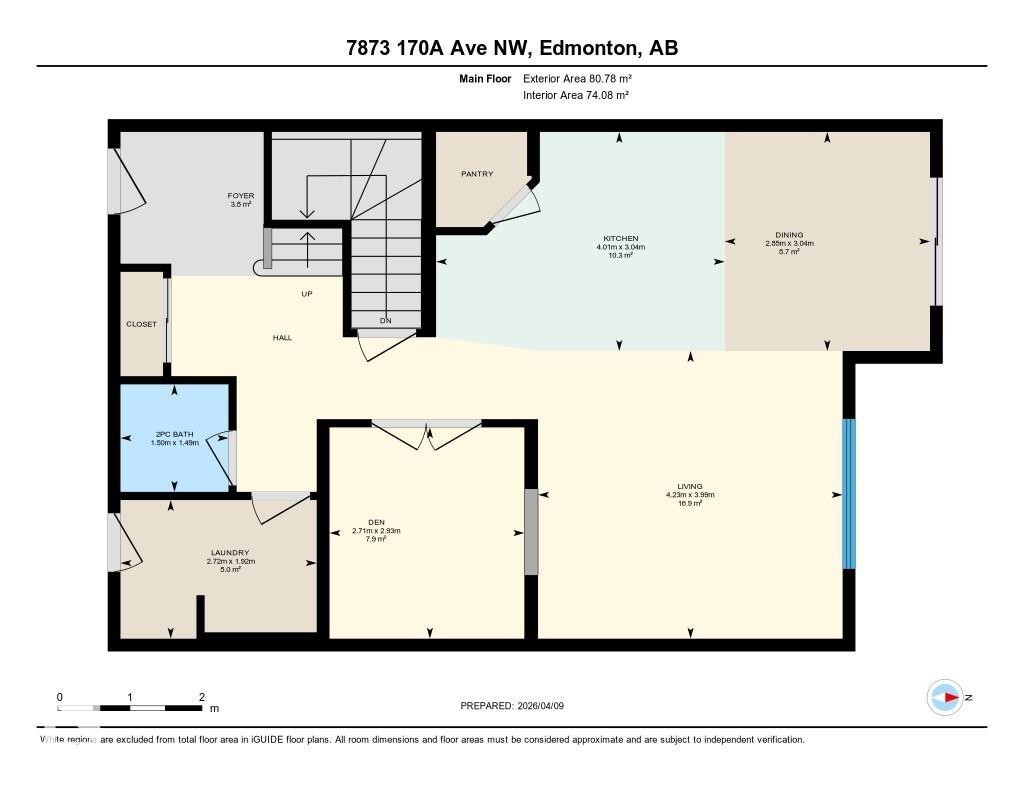Floor plan - 7873 170A Avenue, Edmonton, AB - Other
