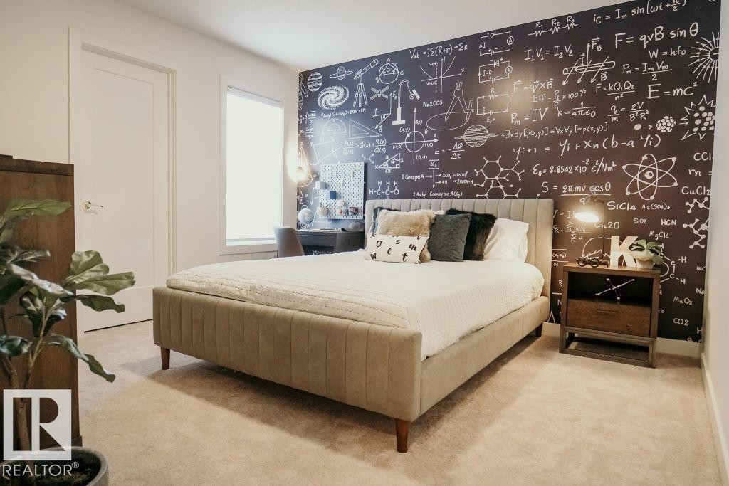 7017 50A Avenue, Beaumont, AB - Indoor Photo Showing Bedroom