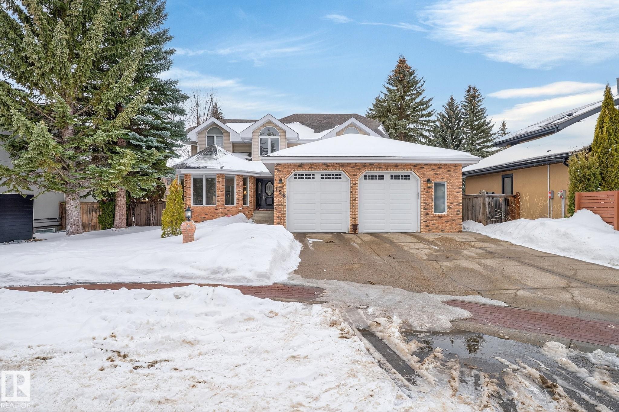 158 Wolf Ridge Place, Edmonton, AB - Outdoor With Facade