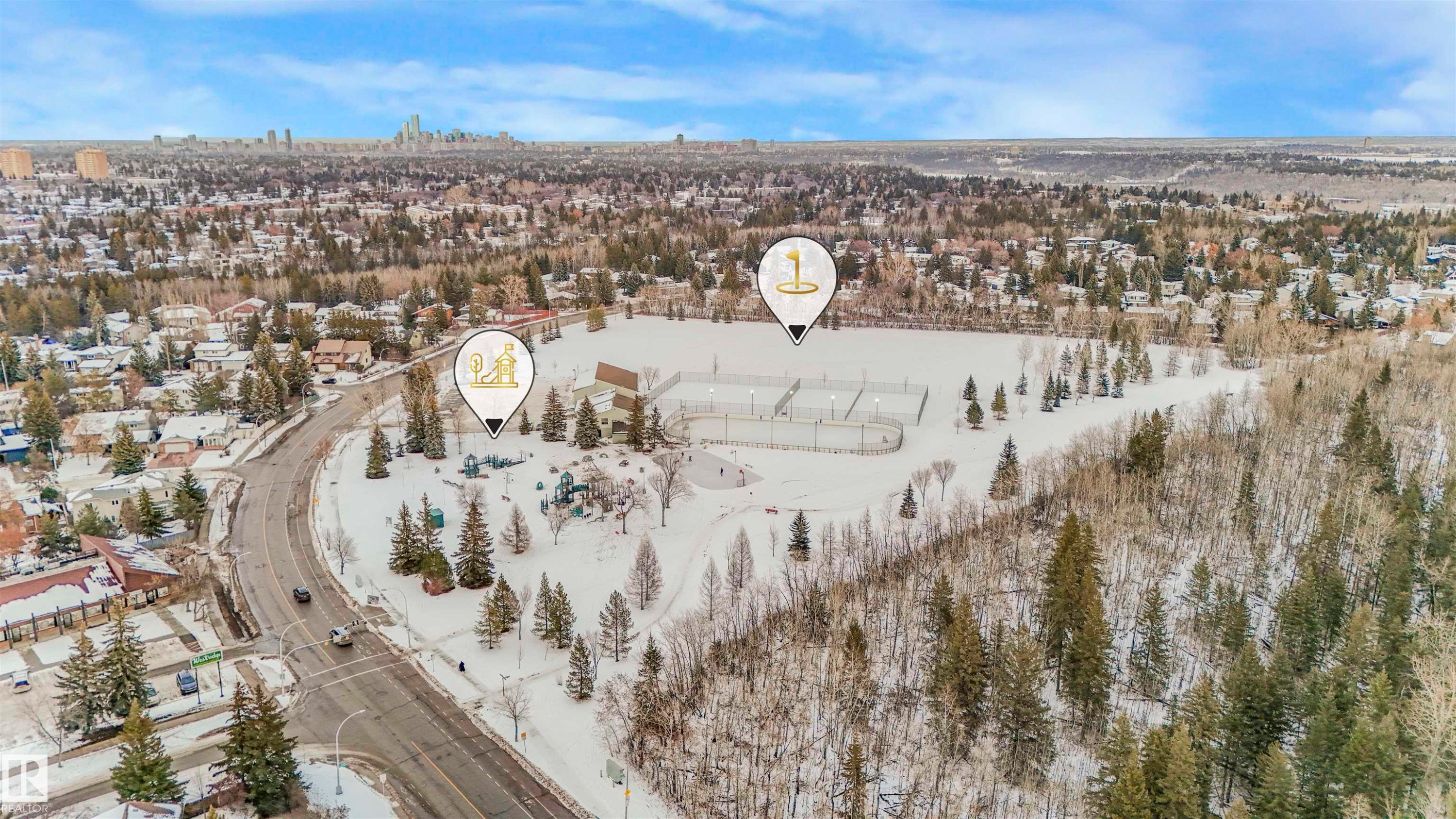 158 Wolf Ridge Place, Edmonton, AB - Outdoor With View