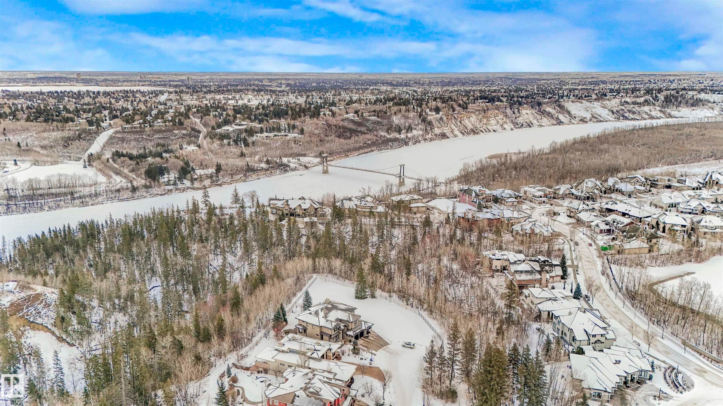 158 Wolf Ridge Place, Edmonton, AB - Outdoor With View