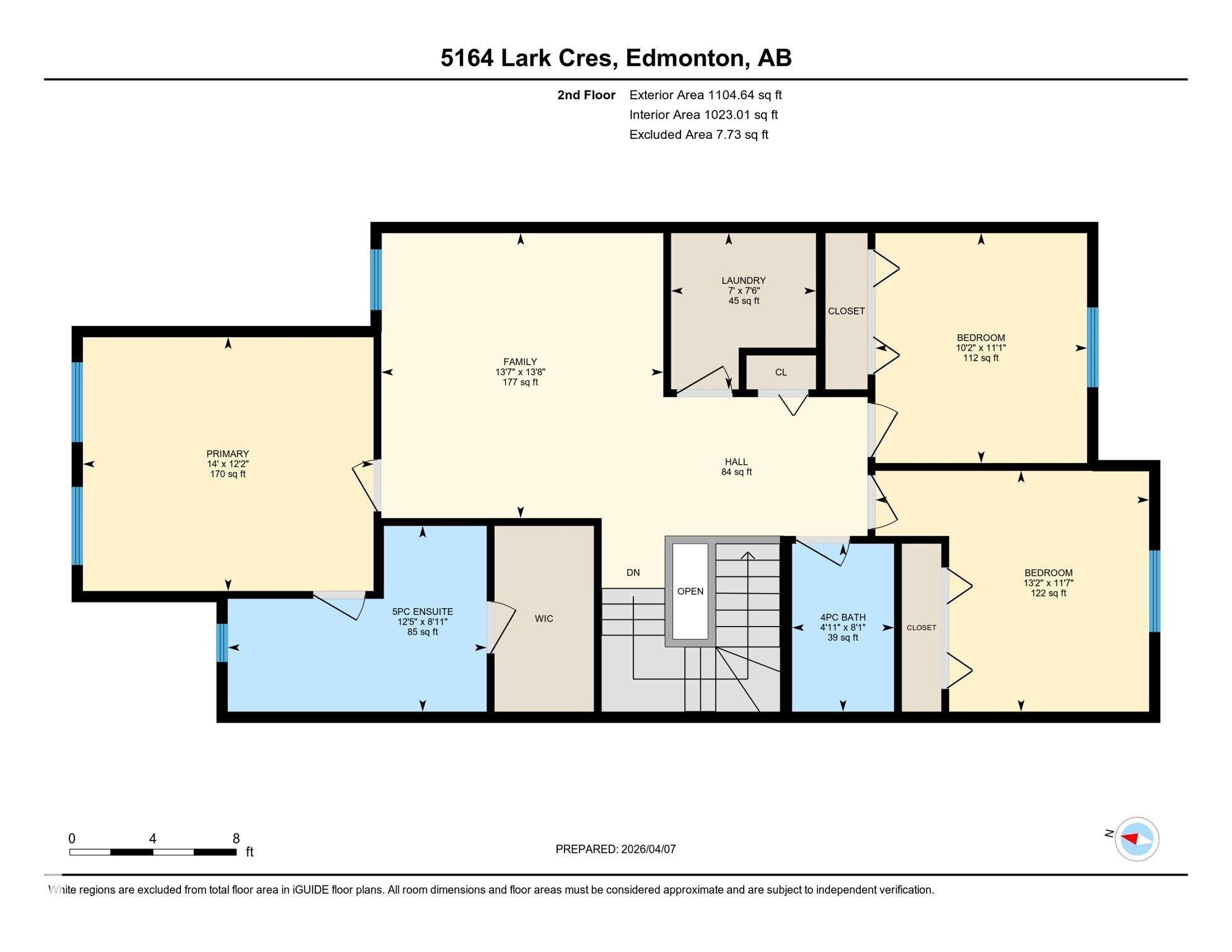 Floor plan - 5164 Lark Crescent Nw, Edmonton, AB - Other