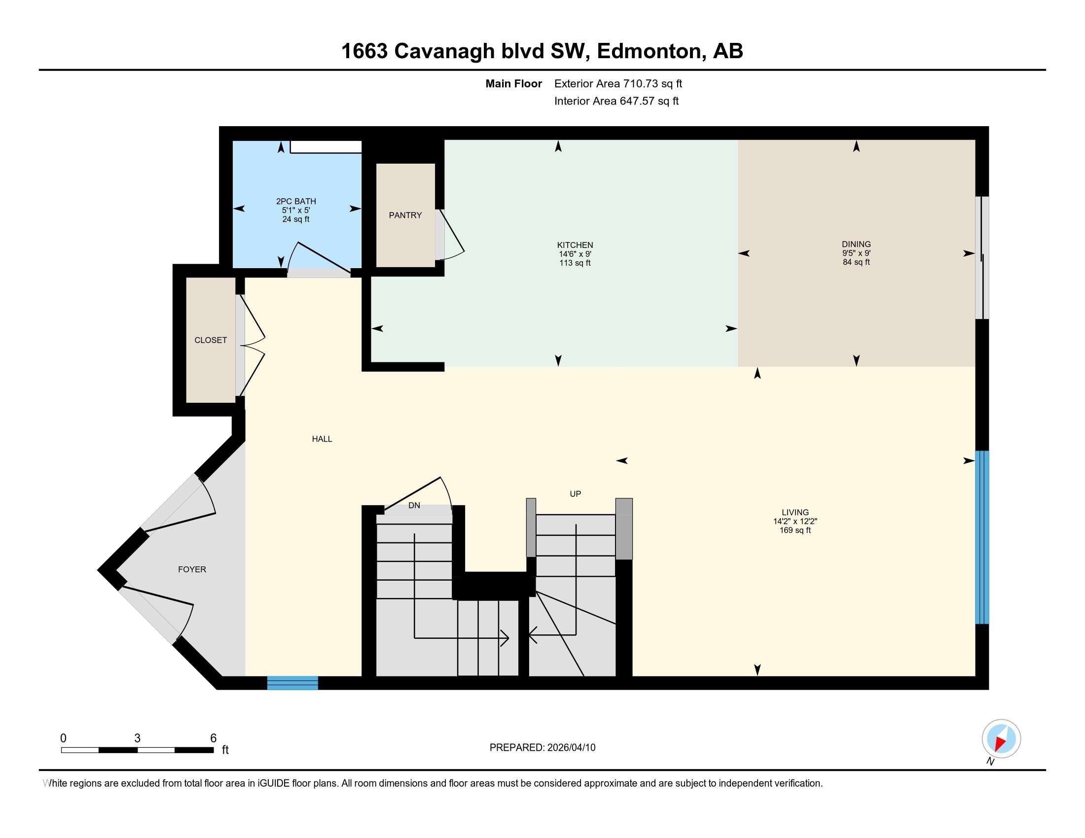 Floor plan - 1663 Cavanagh Boulevard Sw, Edmonton, AB - Other