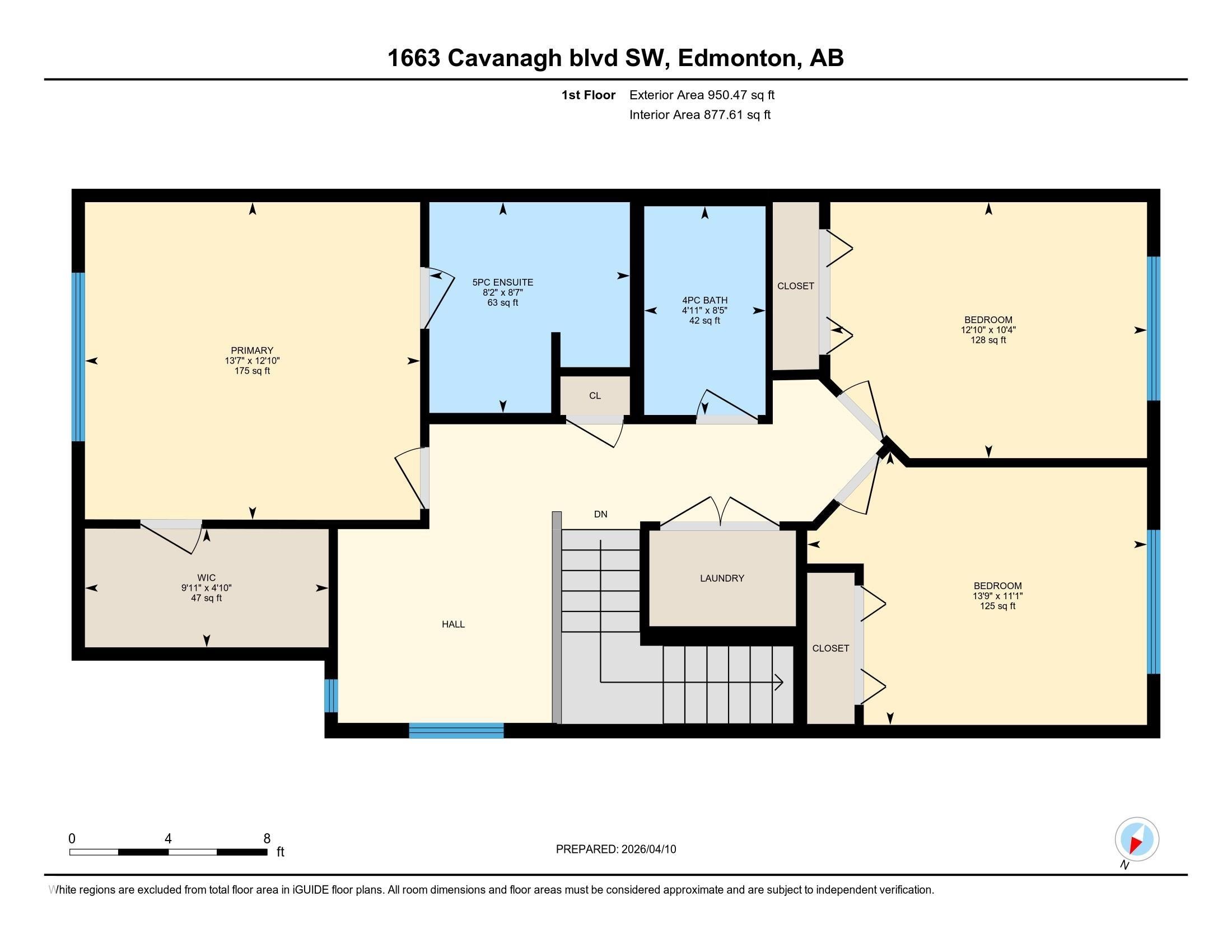 Floor plan - 1663 Cavanagh Boulevard Sw, Edmonton, AB - Other