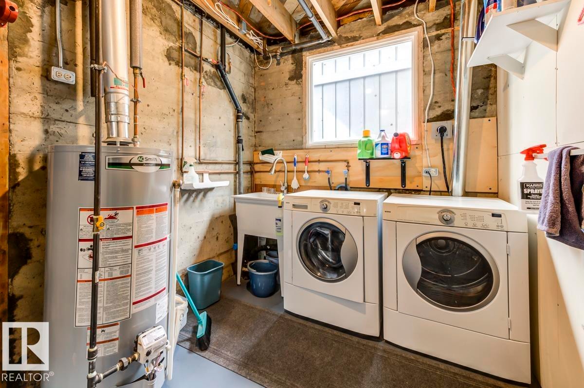 9819 67 Avenue, Edmonton, AB - Indoor Photo Showing Laundry Room