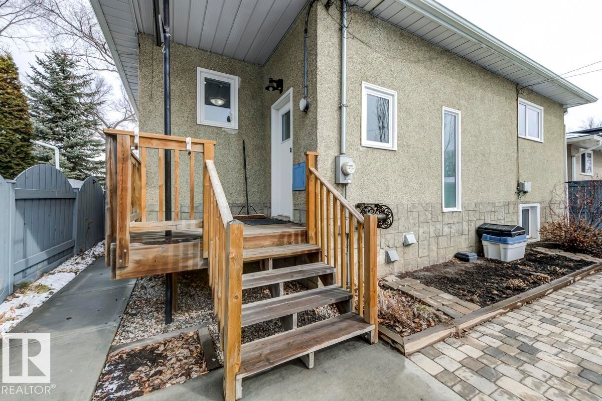 9819 67 Avenue, Edmonton, AB - Outdoor With Deck Patio Veranda With Exterior
