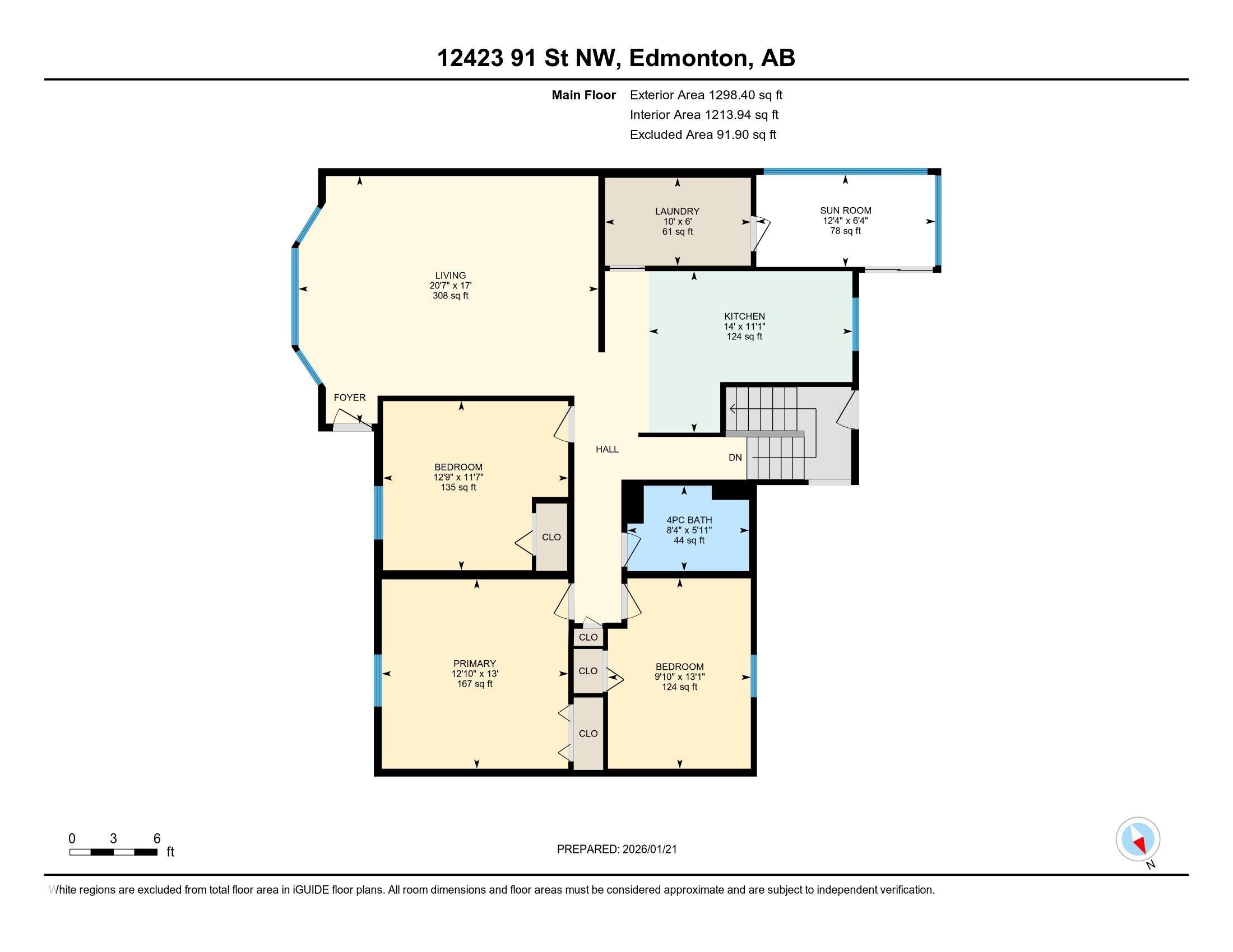 Floor plan - 12423 91 Street, Edmonton, AB - Other