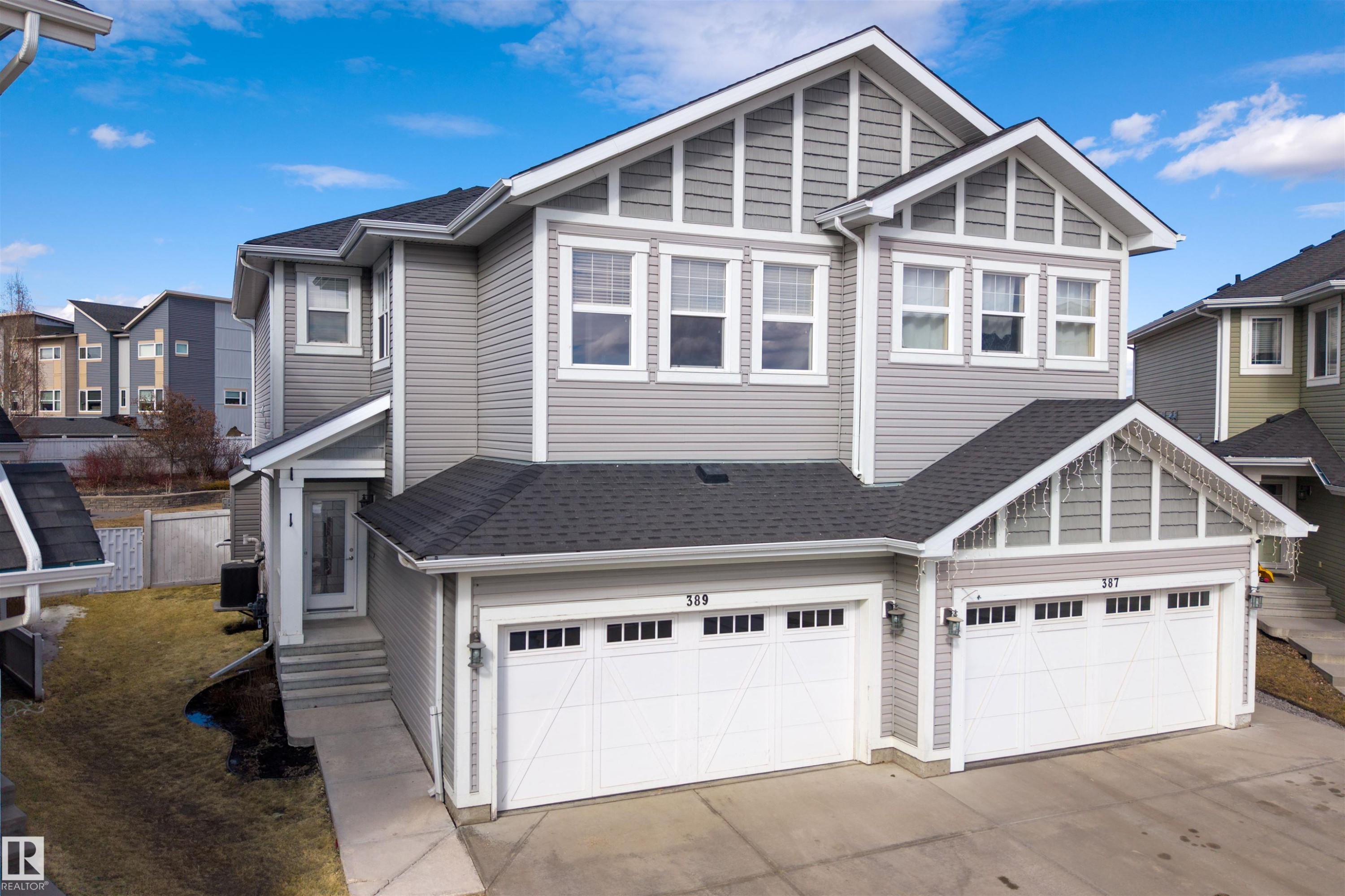 389 Simmonds Way, Leduc, AB - Outdoor With Facade