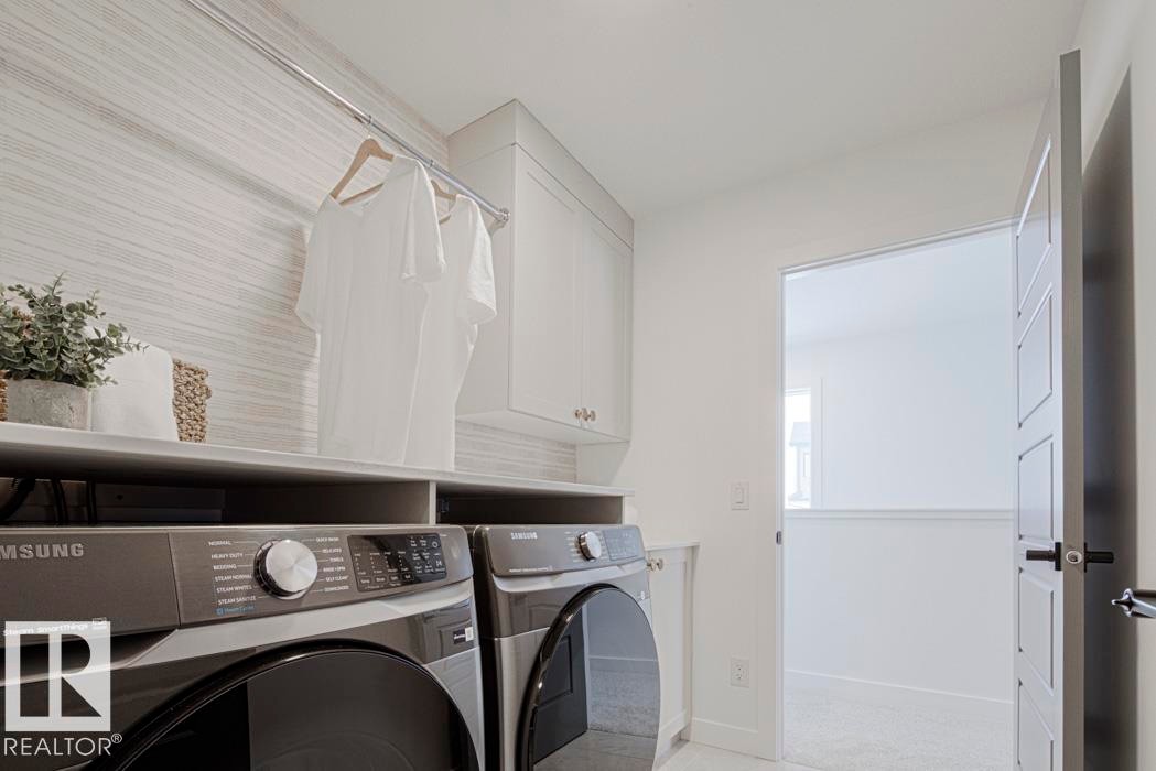 4551 Warbler Loop, Edmonton, AB - Indoor Photo Showing Laundry Room