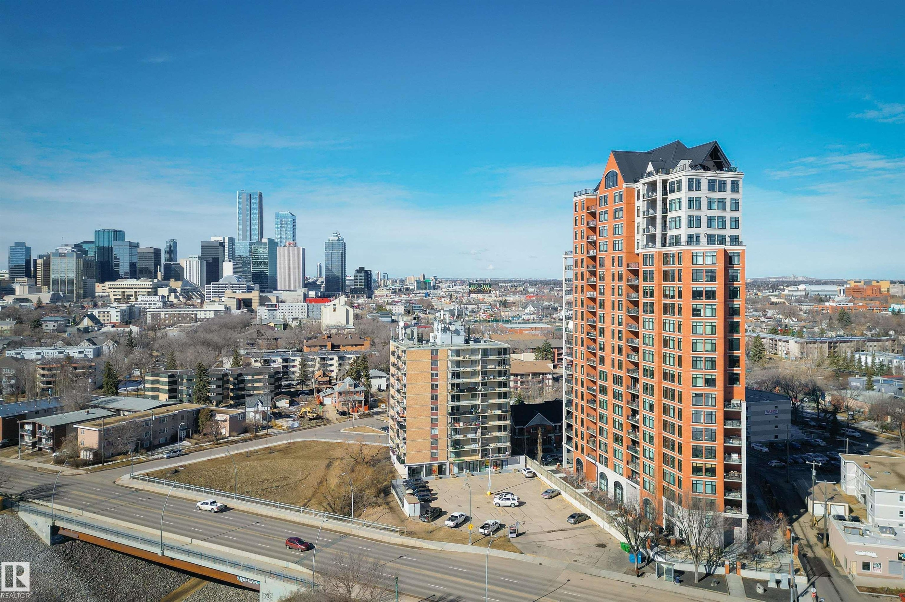1003 9020 Jasper Avenue, Edmonton, AB - Outdoor With View